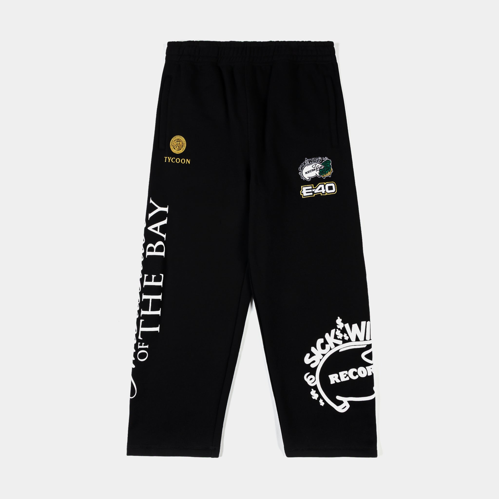 Shoe Palace SP x E-40 Major Way Mens Sweatpants Black Yellow