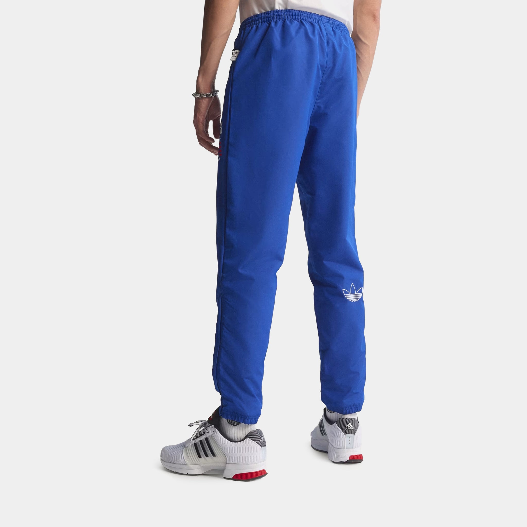 adidas 販路限定 CLASSIC TRACK PANTS adidas USA 94 Graphic Track Woven Mens Pants Royal Blue KC5449