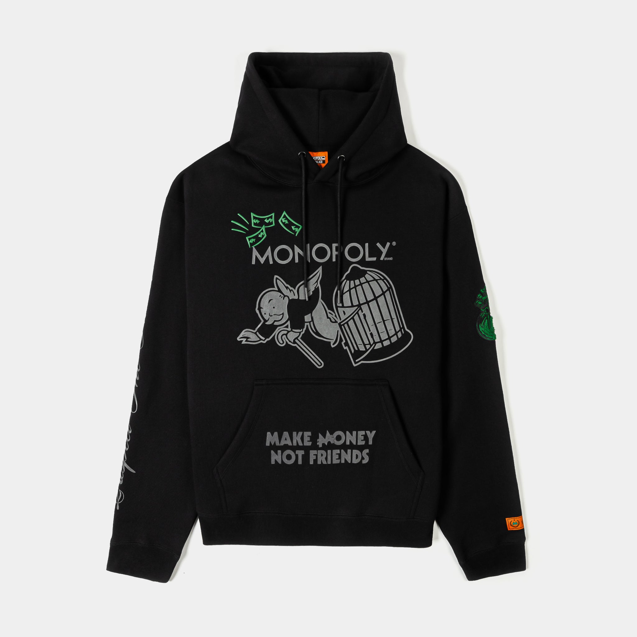 Shoe Palace SP x Monopoly Chance Pullover Mens Hoodie Black Green