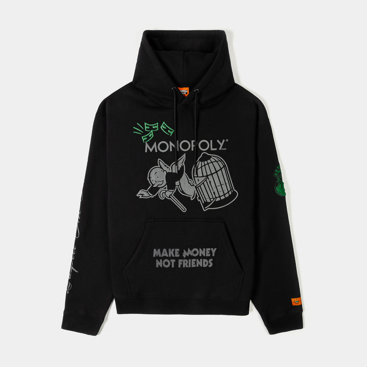 Shoe Palace SP x Monopoly Money Talks Washed Full Zip Mens Hoodie