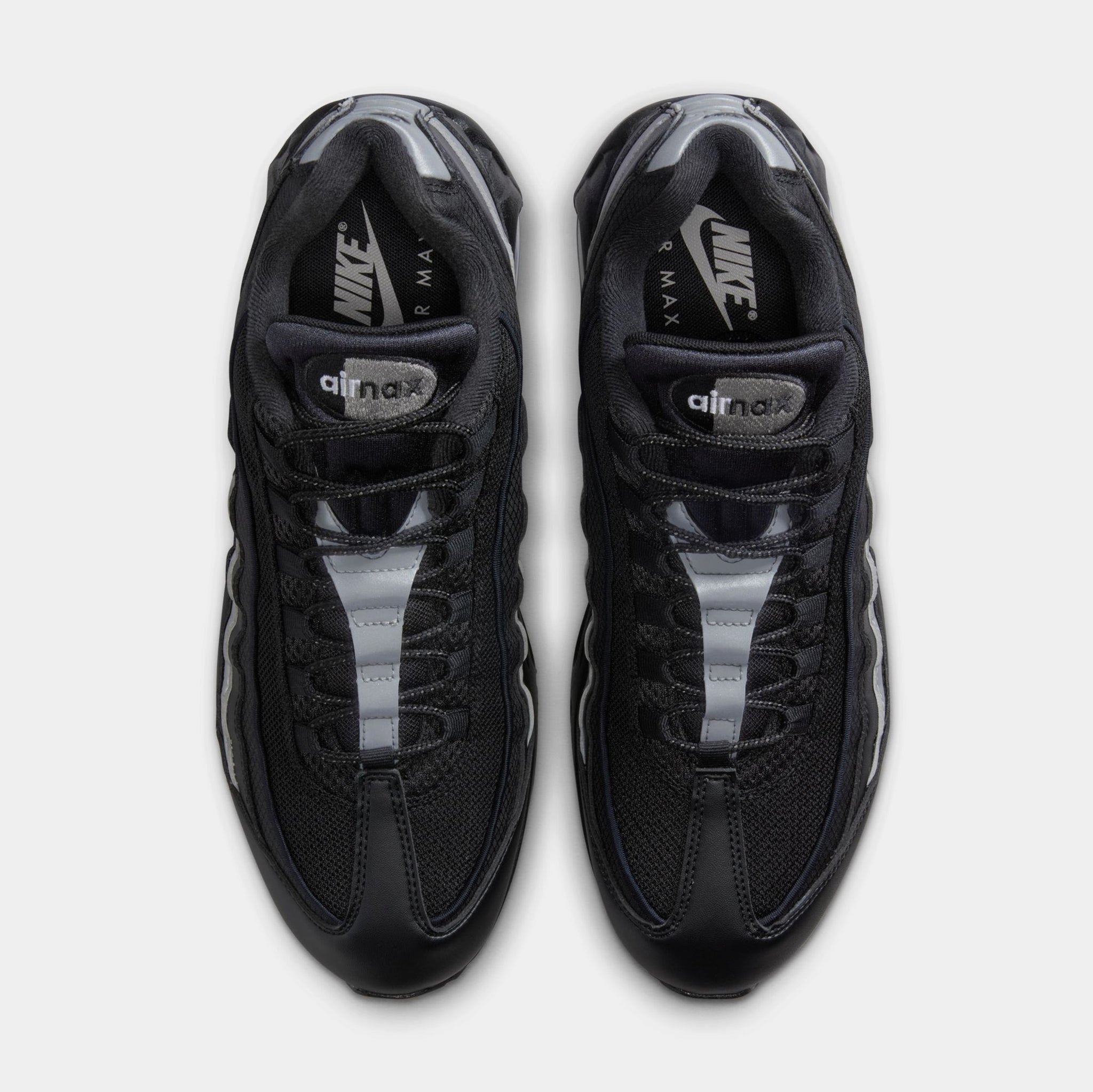 美品 NIKE AIR MAX 95 ES \"ALL BLACK\" 27.5 Nike Air Max 95 Essential Black/Black-Dark Grey CI3705-001