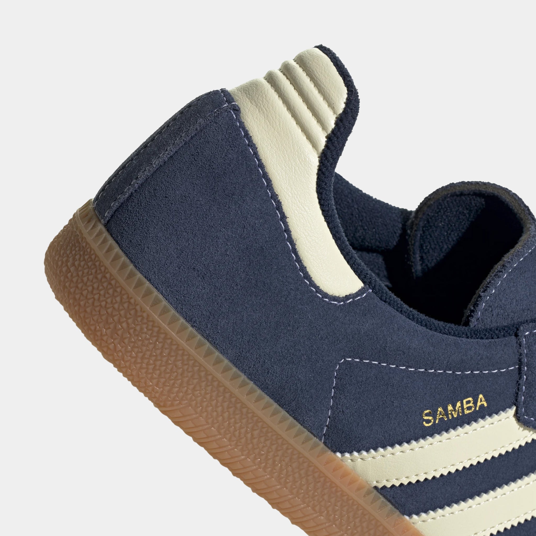 adidas Samba OG Mens Lifestyle Shoes Night Indigo Warm Vanilla Gum