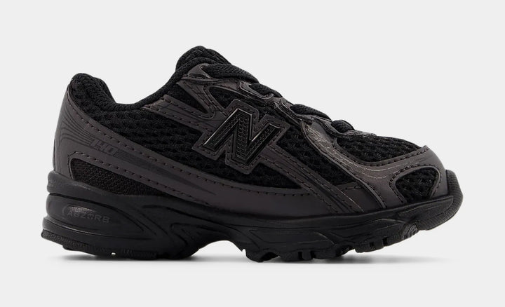 New Balance 740 Bunge Lace Preschool Lifestyle Shoes Black Cement