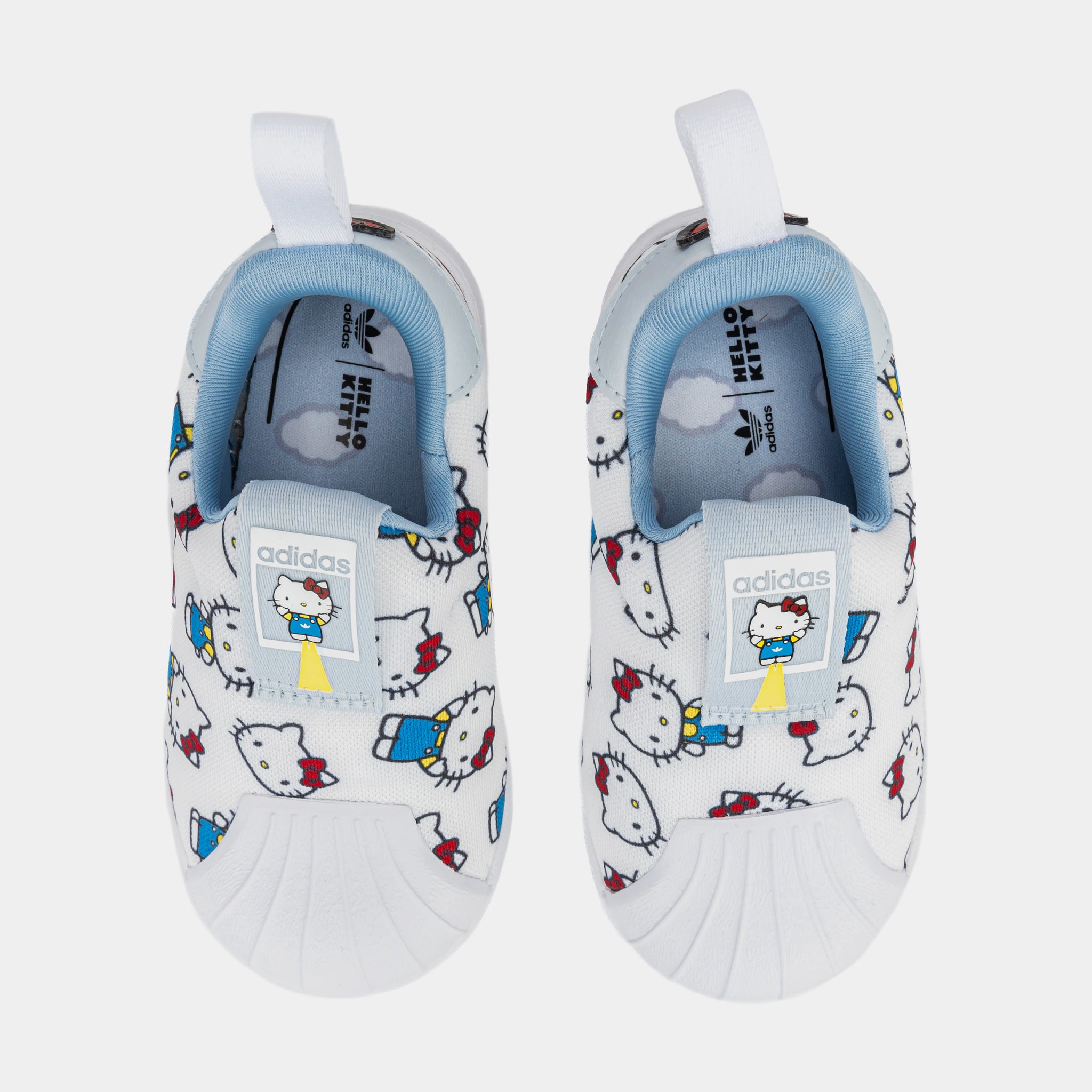 adidas Originals Girls Superstar 360 x Hello Kitty - Shoes White/Blue/Halo Blue Size 07.0 adidas Originals Girls Superstar 360 x Hello Kitty - Shoes White/Blue/Halo Blue Size 07.0