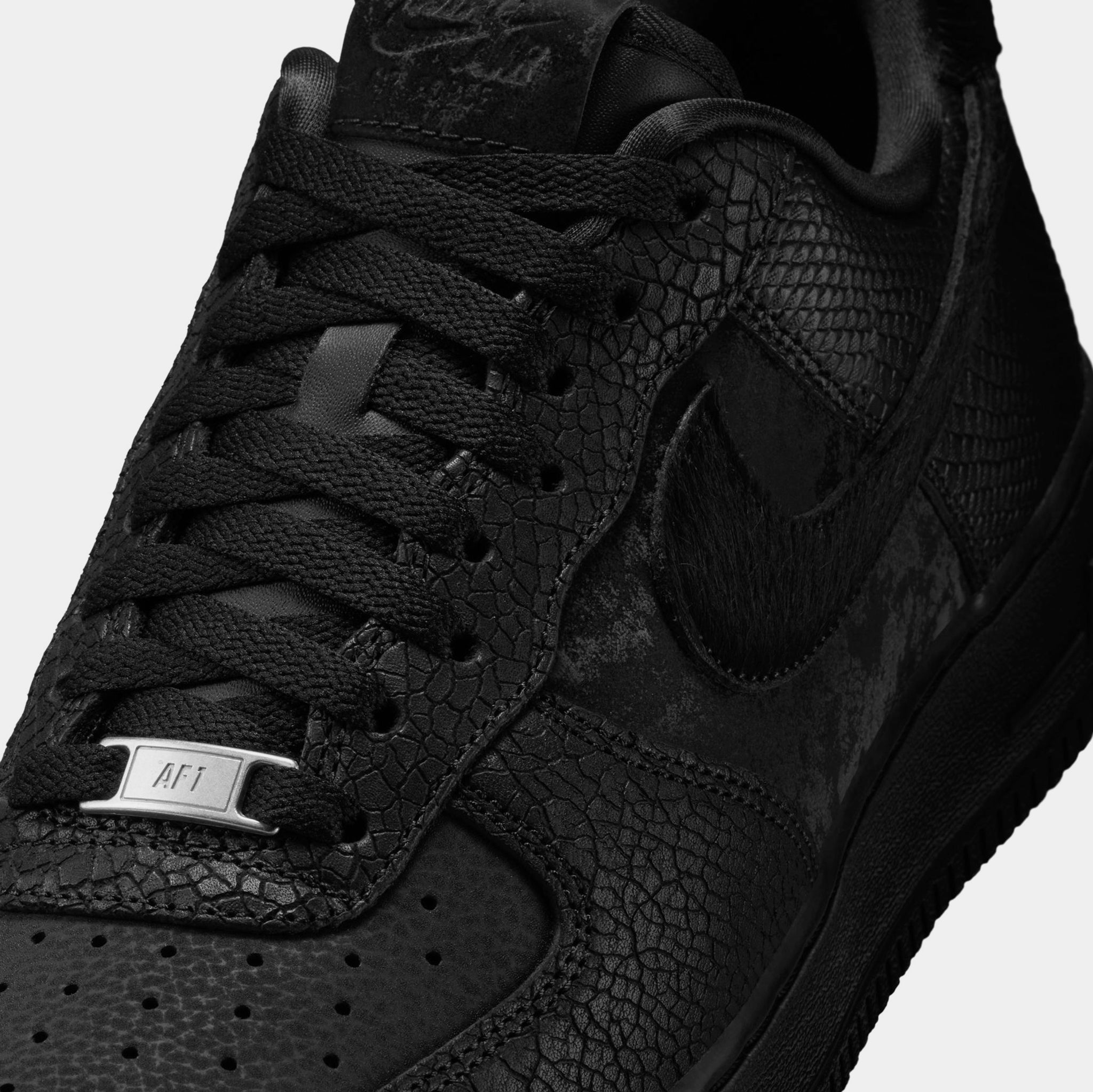 Nike Air Force 1 Low LX Mens Lifestyle Shoes Black Black HQ1977 