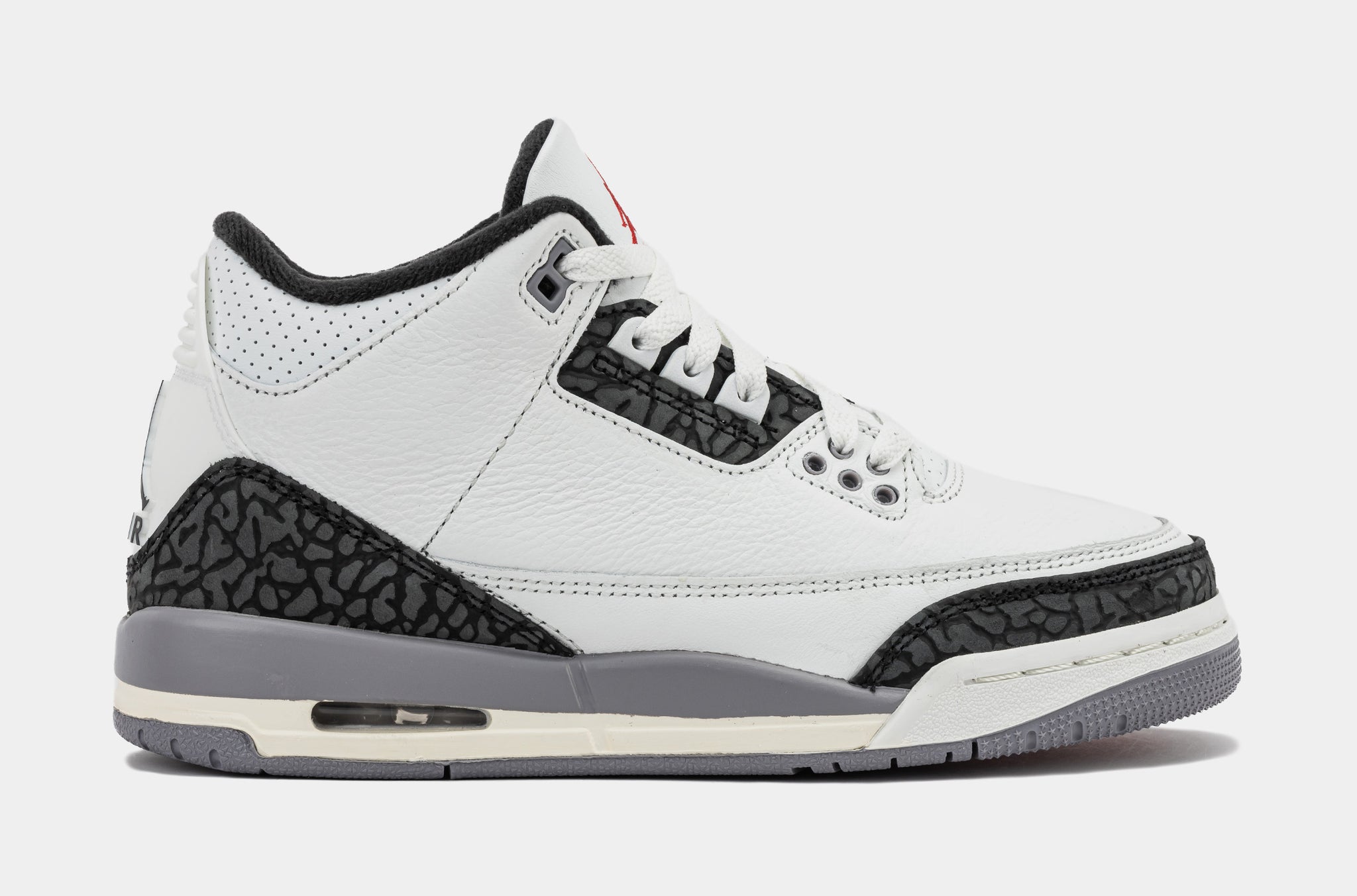 Jordan Rustic Grade Jordan Air Jordan 3 Retro Cement Grey Grade School Lifestyle Shoes ...