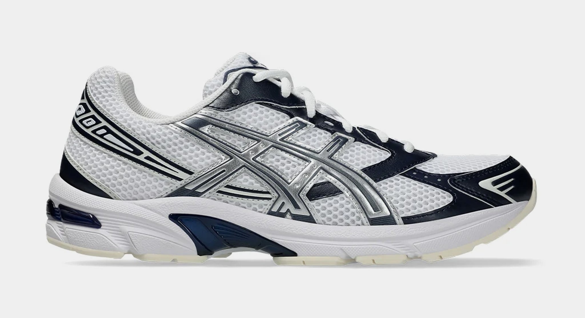 ASICS Gel 1130 White Midnight Navy Mens Lifestyle Shoes White
