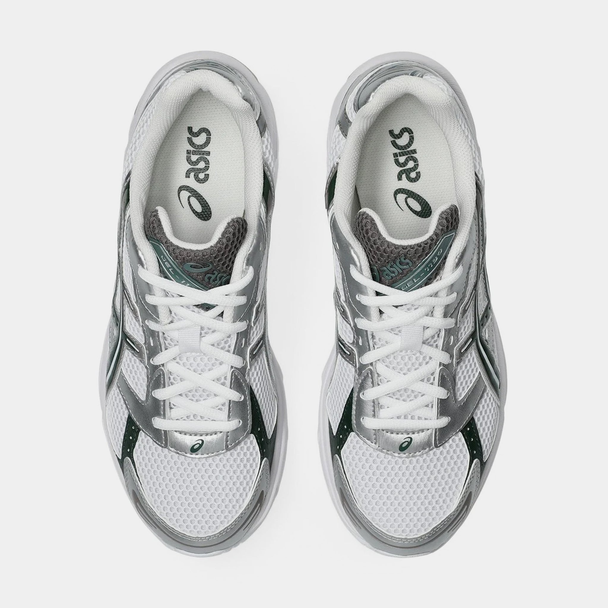 ASICS Gel 1130 Mens Running Shoes White Forest Night 1203A609-106