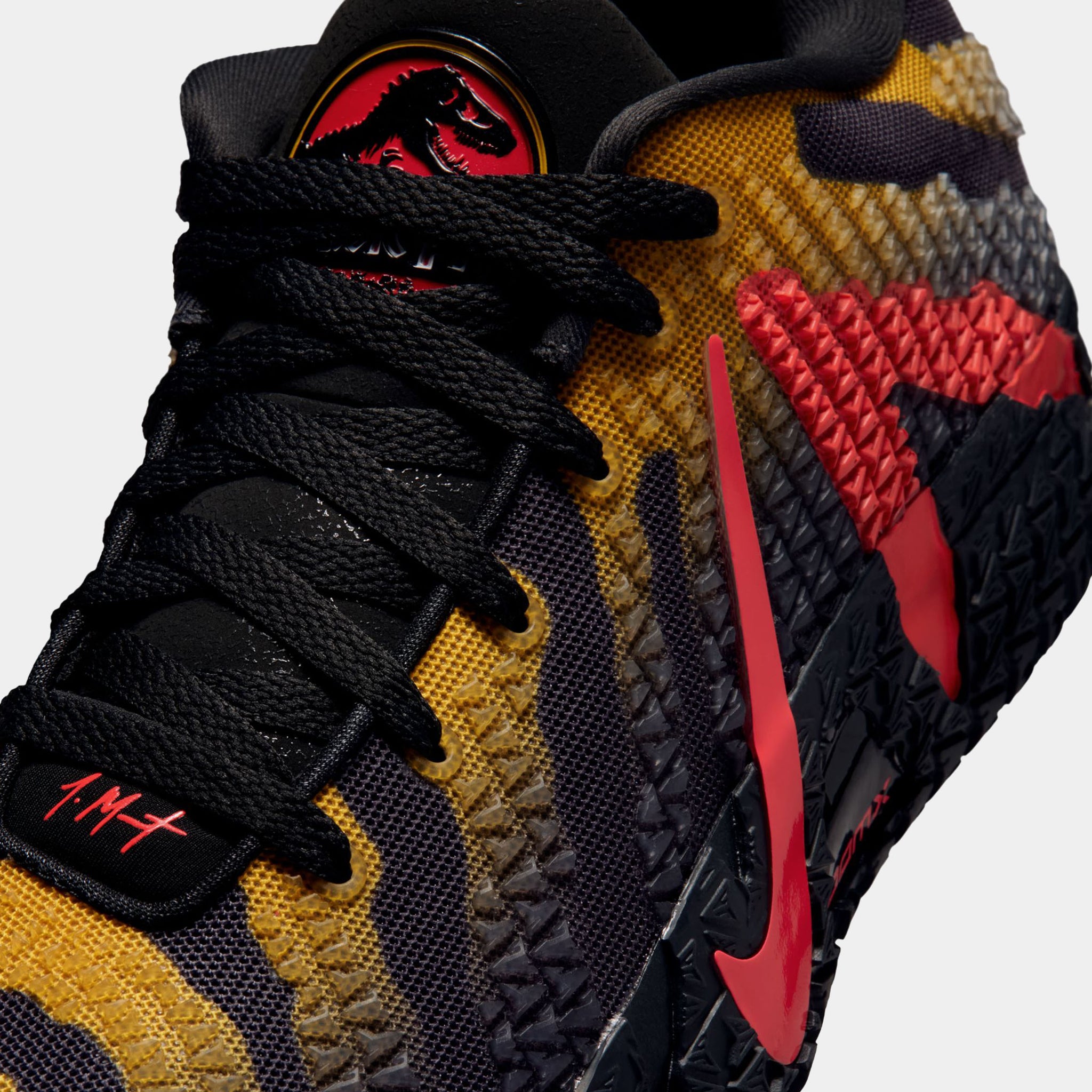 Nike Jurassic Park x Ja 3 Raptor Mens Basketball Shoes Anthracite ...