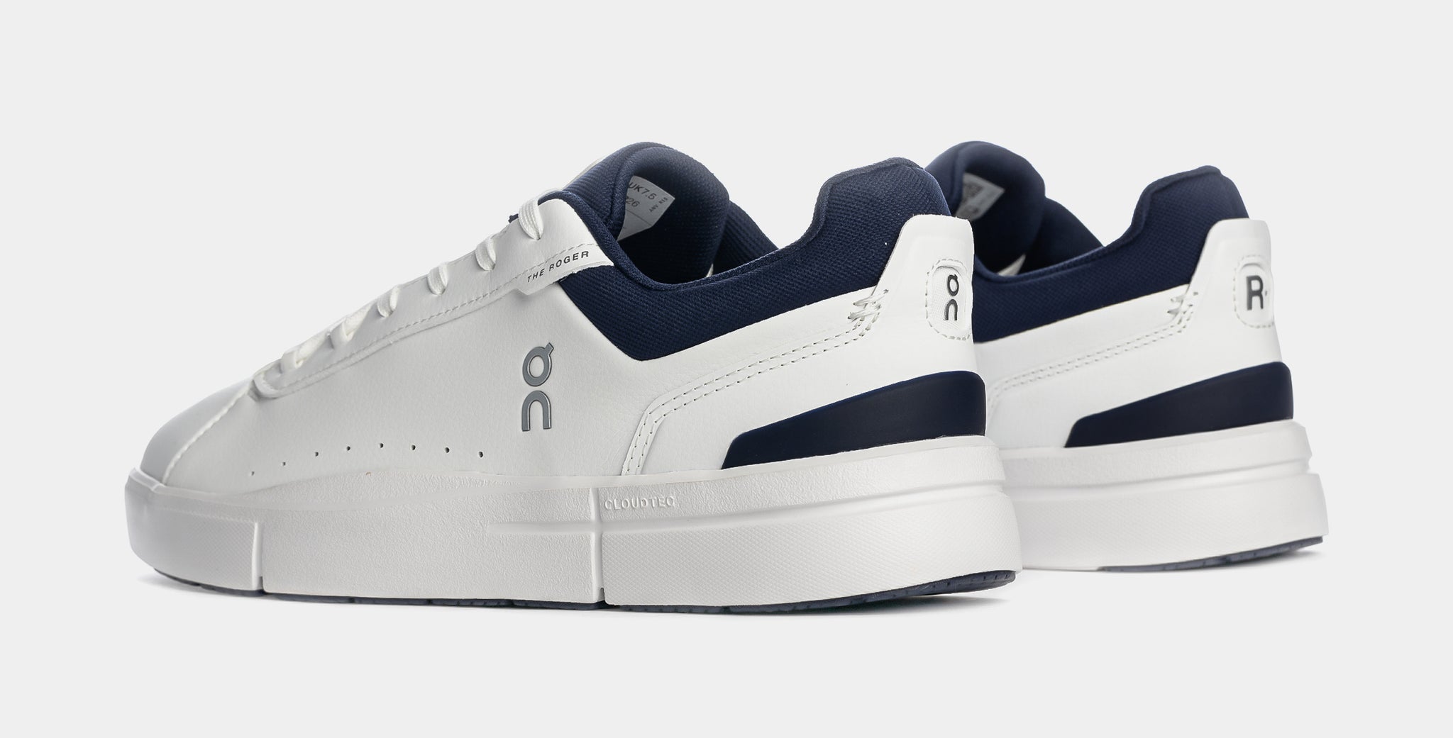On The Roger Advantage Mens Lifestyle Shoes White Midnight  display picture 3