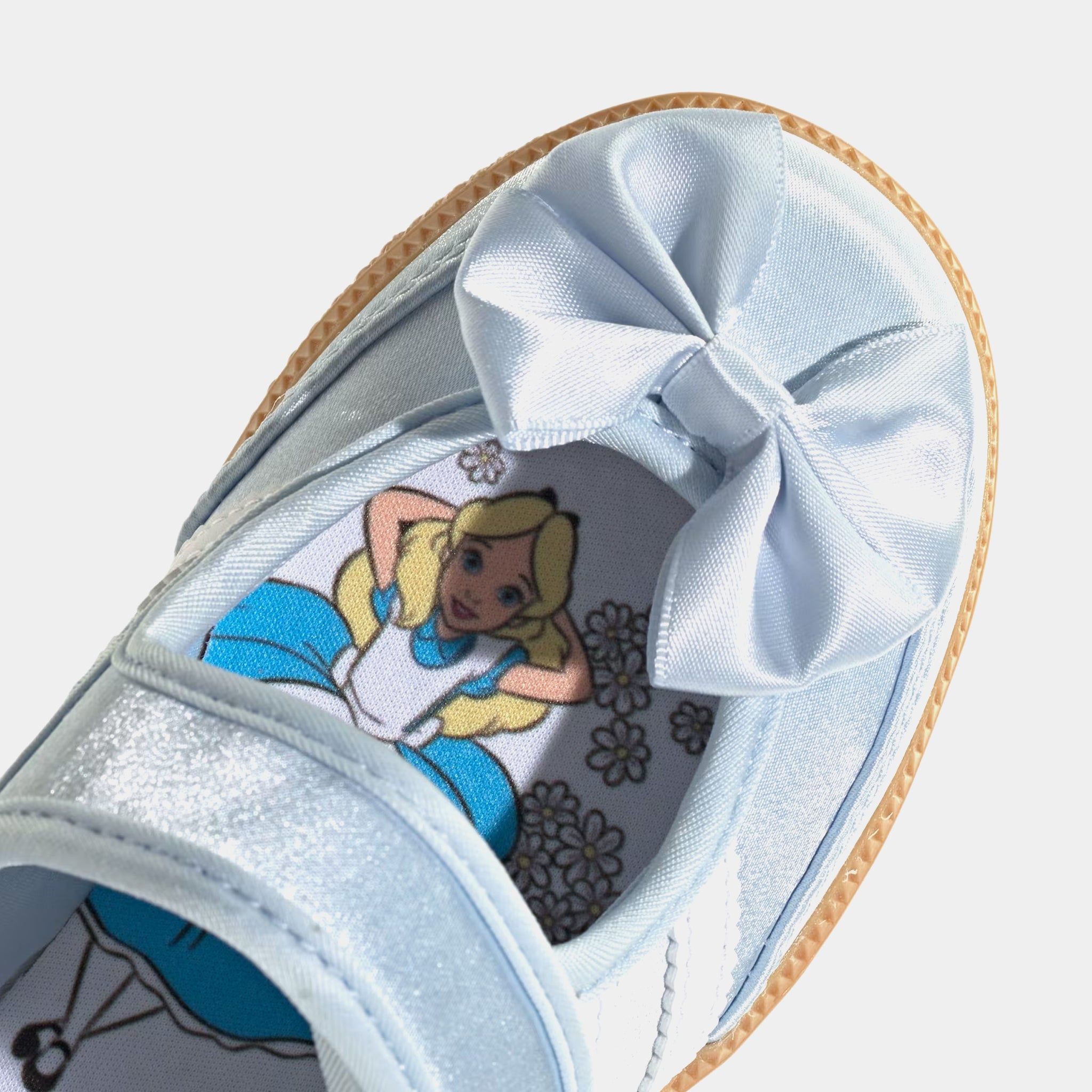 ADIDAS IH1755 Disney Samba Jane Preschool Lifestyle Shoes (Crystal Sky/Cloud White/Gum) Image 30101561802958