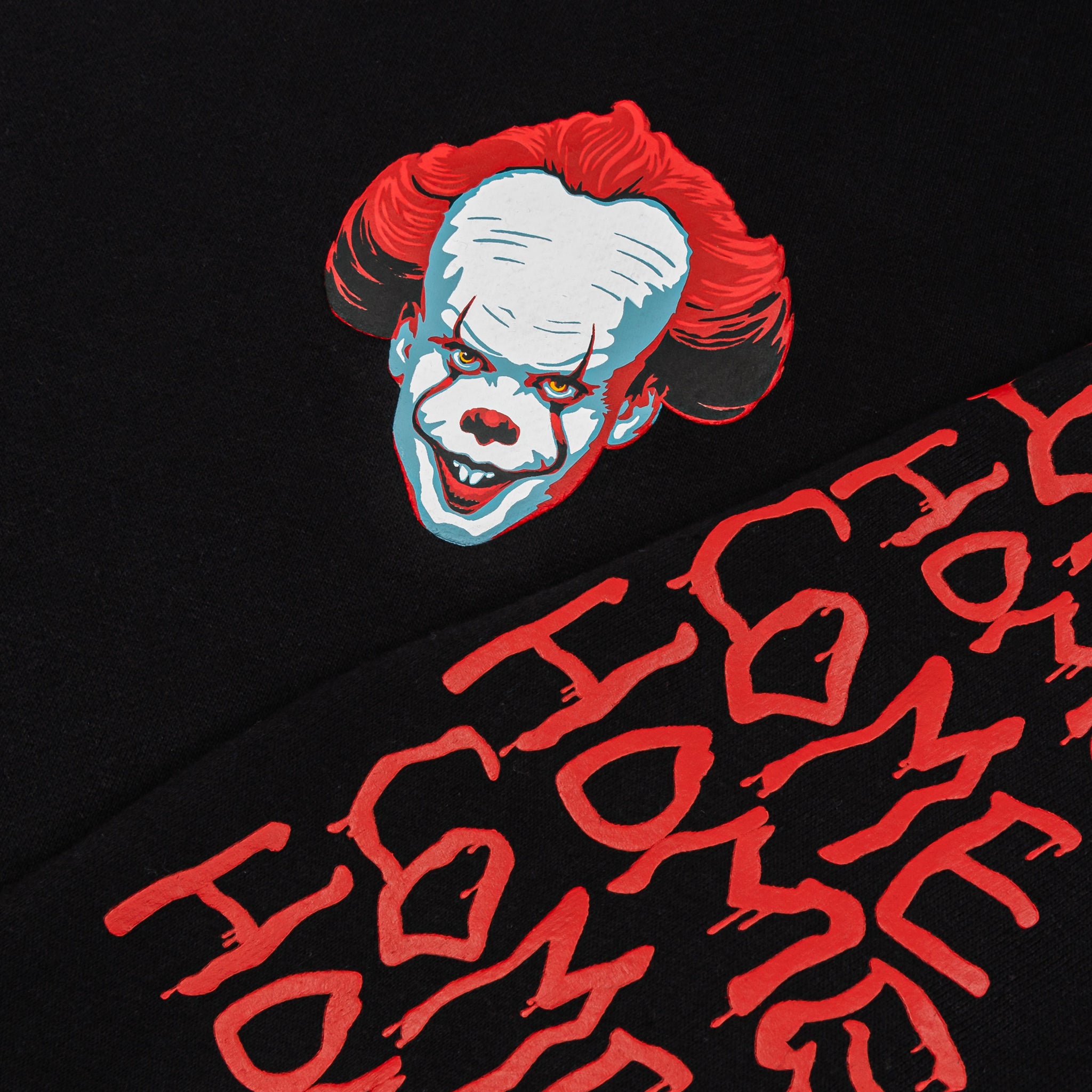 Shoe Palace SP x IT Pennywise Pullover Mens Hoodie Black Red