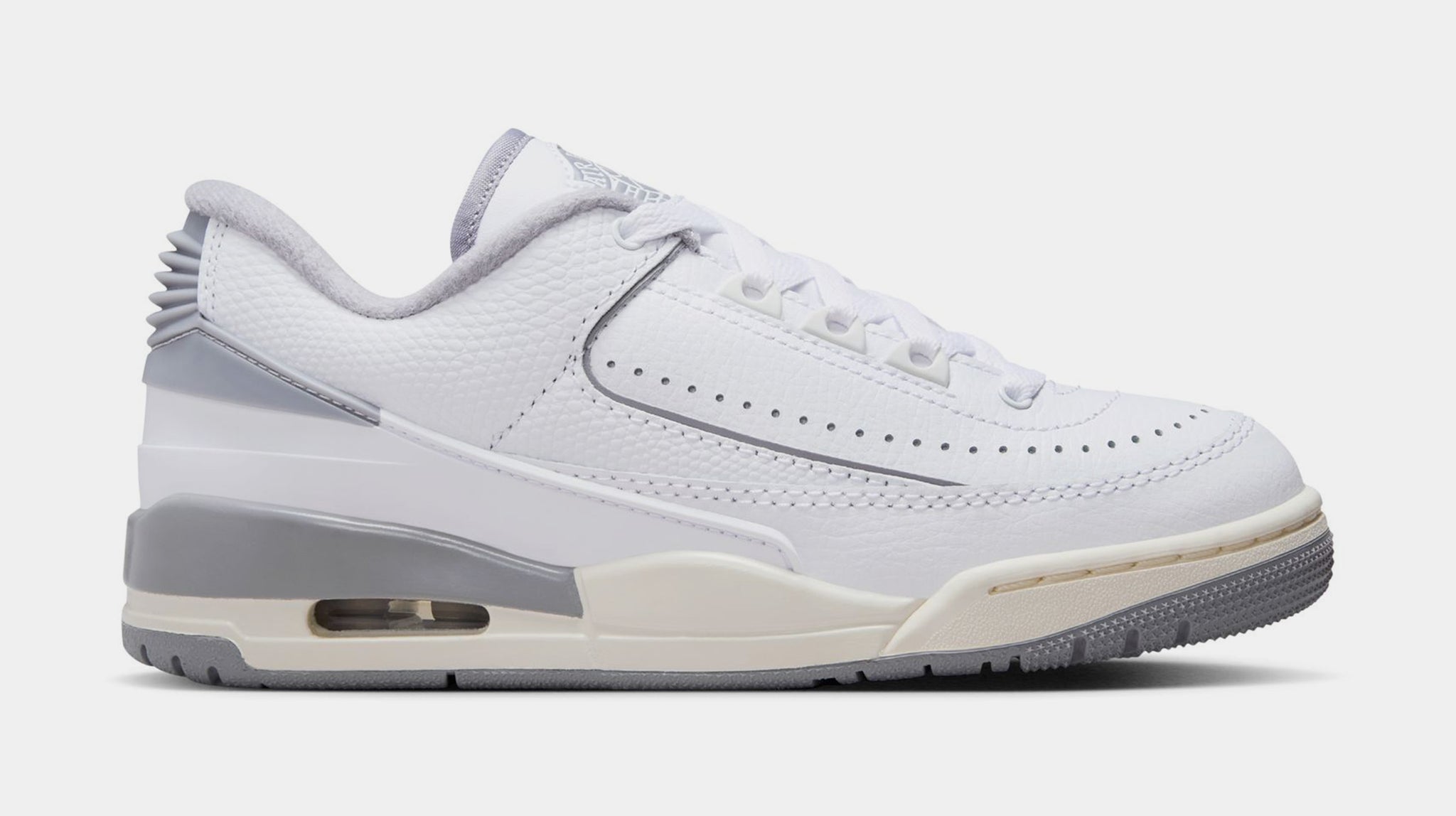 White Cement Grey All White Jordan Jordan Air Jordan Grade School