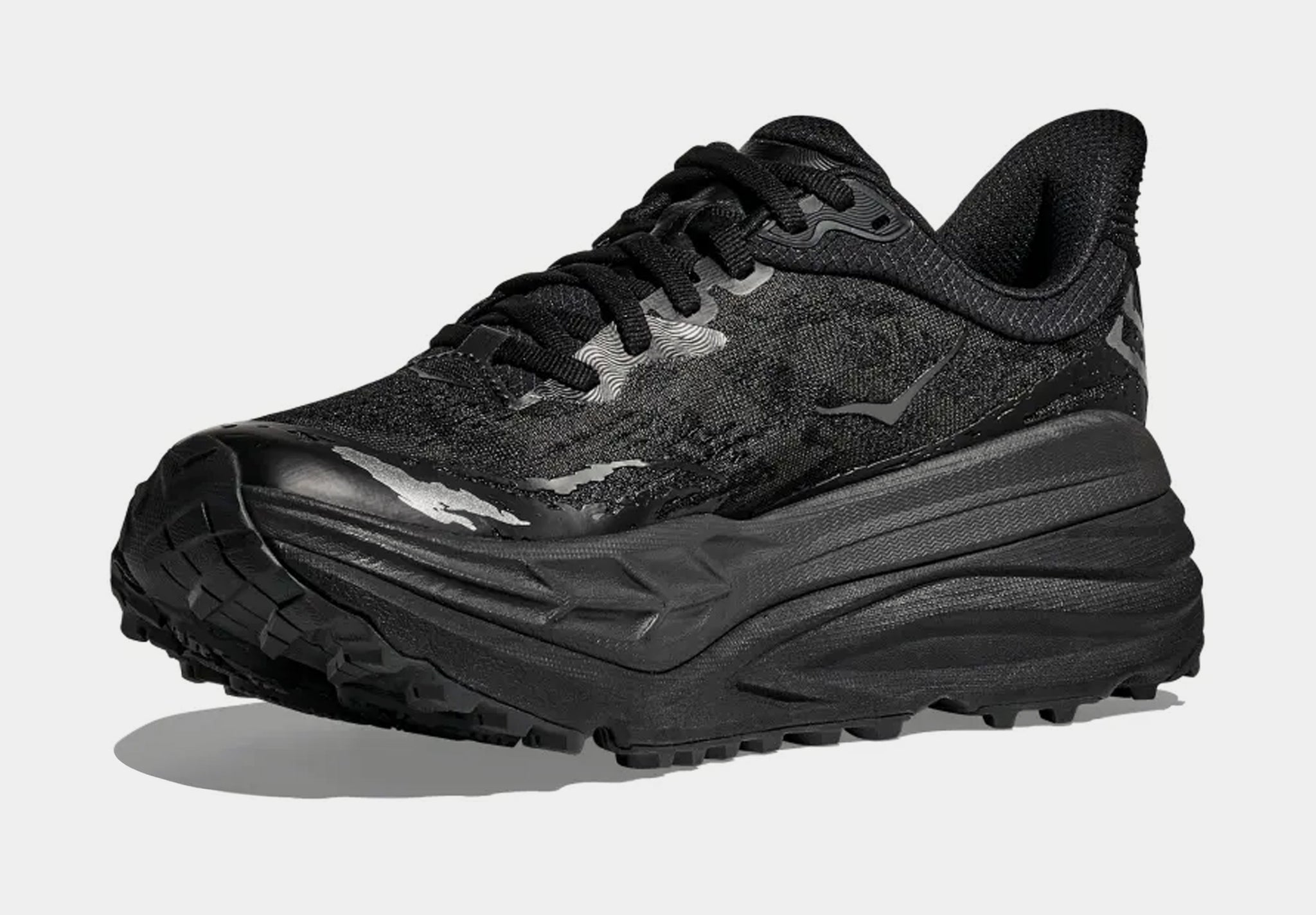 Hoka Stinson 7 Mens Running Shoes Black Black 1141530-BBLC – Shoe 