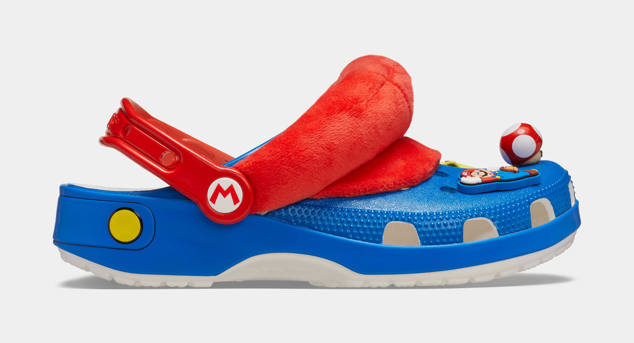 Crocs I Am Mario Classic Clog Mens Sandals Blue Red Free Shipping