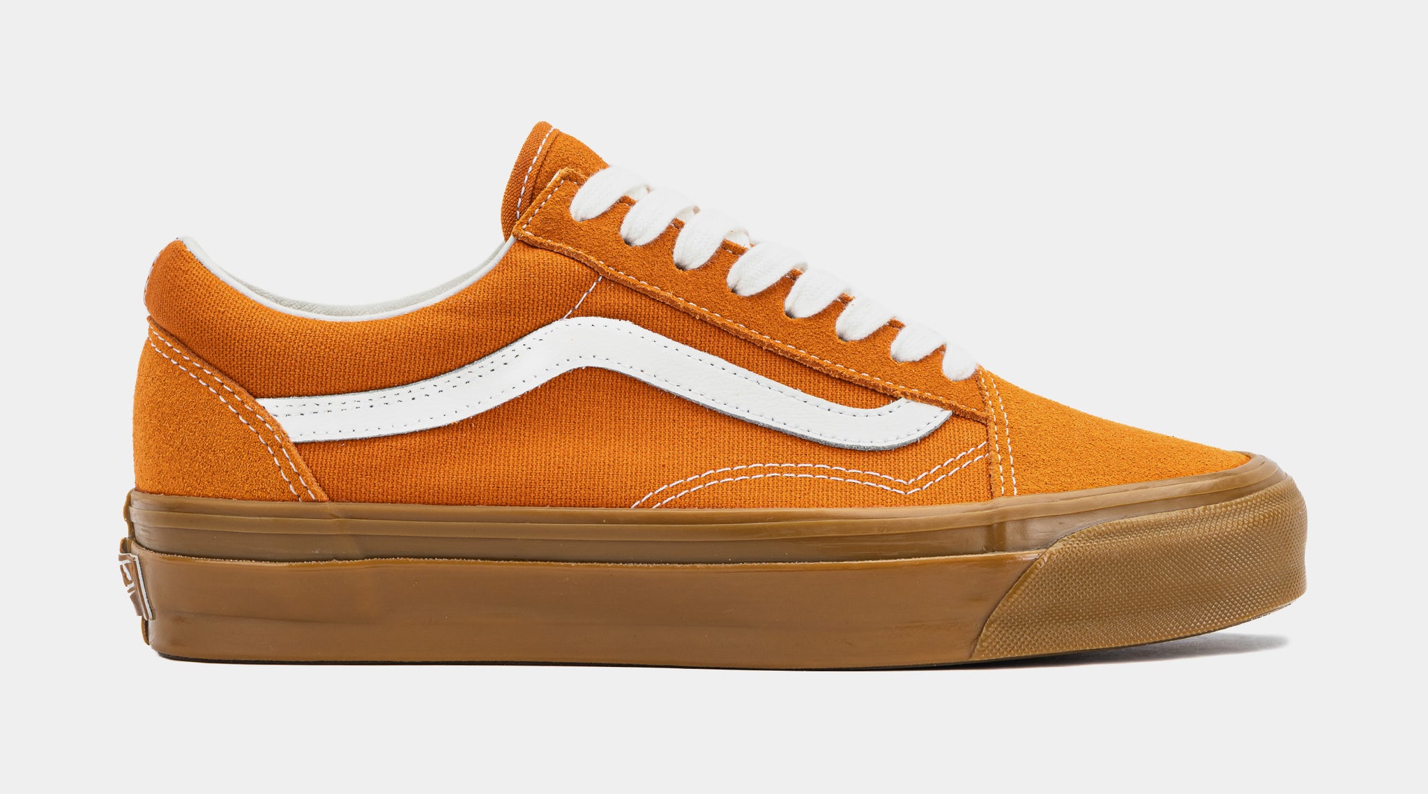 Vans LX Old Skool Mens Lifestyle Shoes Orange White Gum D5652K