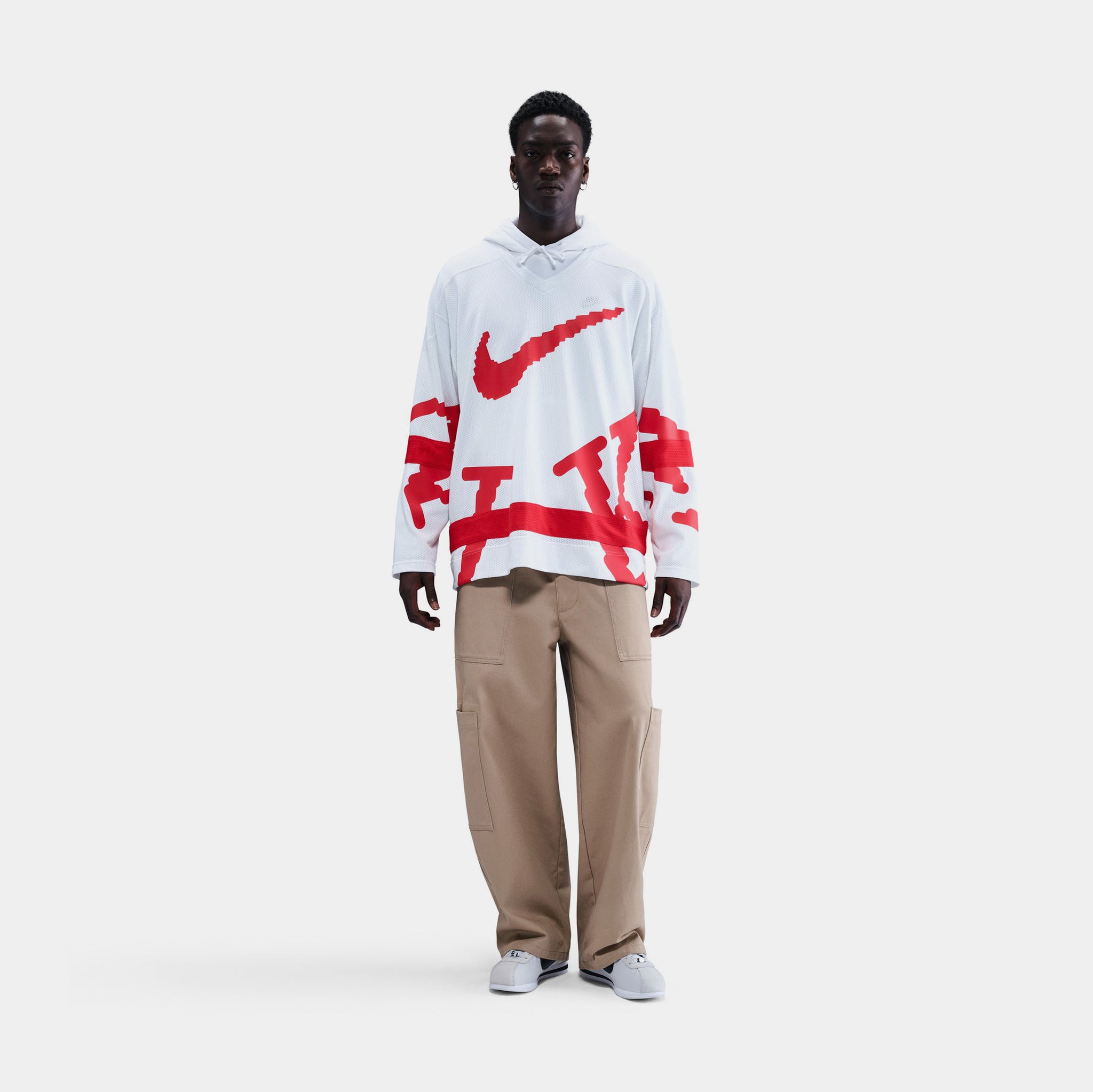 Nike NSW Club Varsity Hockey Mens Jersey White University Red