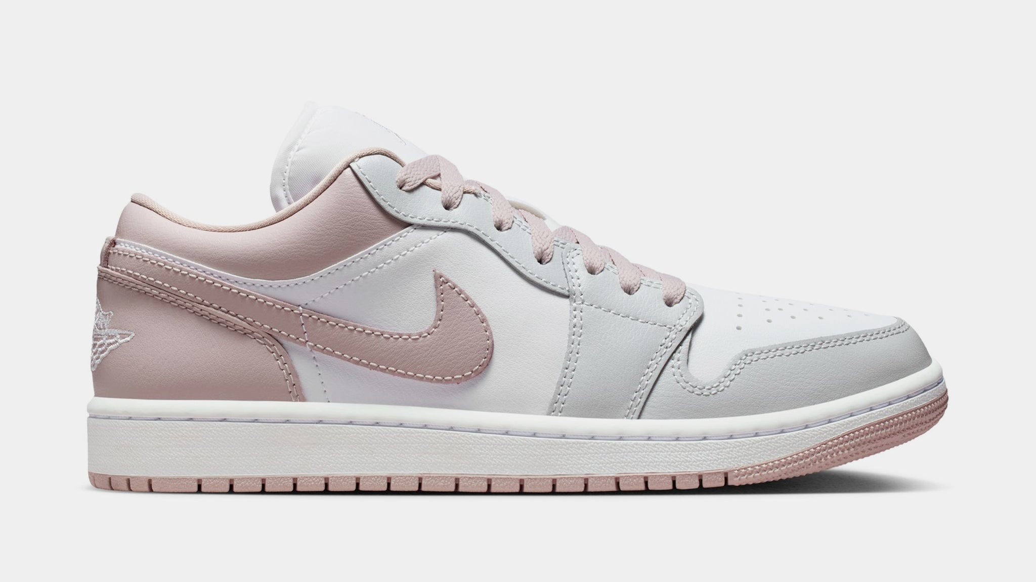 Jordan Air Jordan 1 Low Womens Lifestyle Shoes Particle Rose 