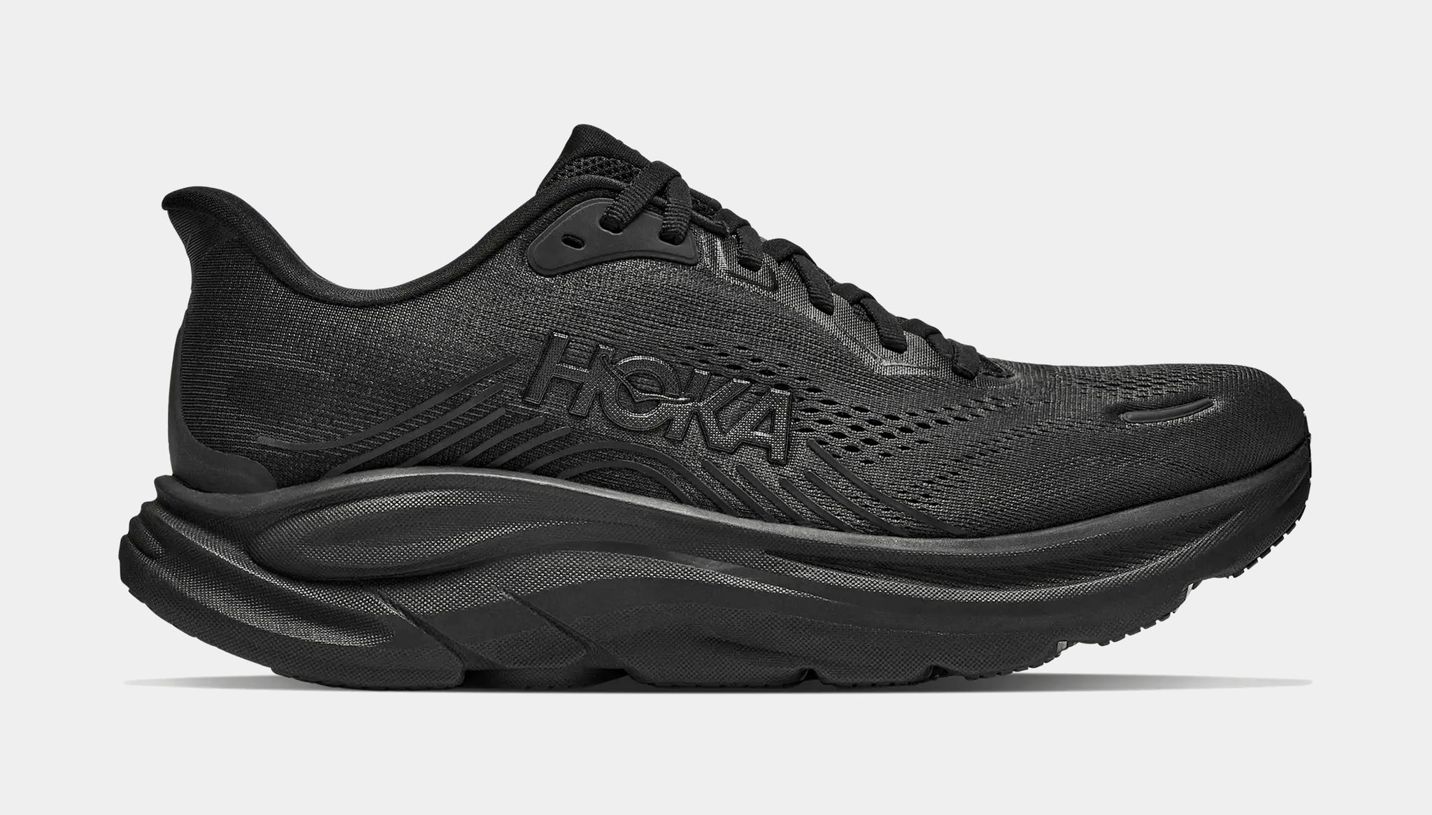 Hoka Clifton 11 Mens Running Shoes Black 1176572-BBLC – Shoe Palace