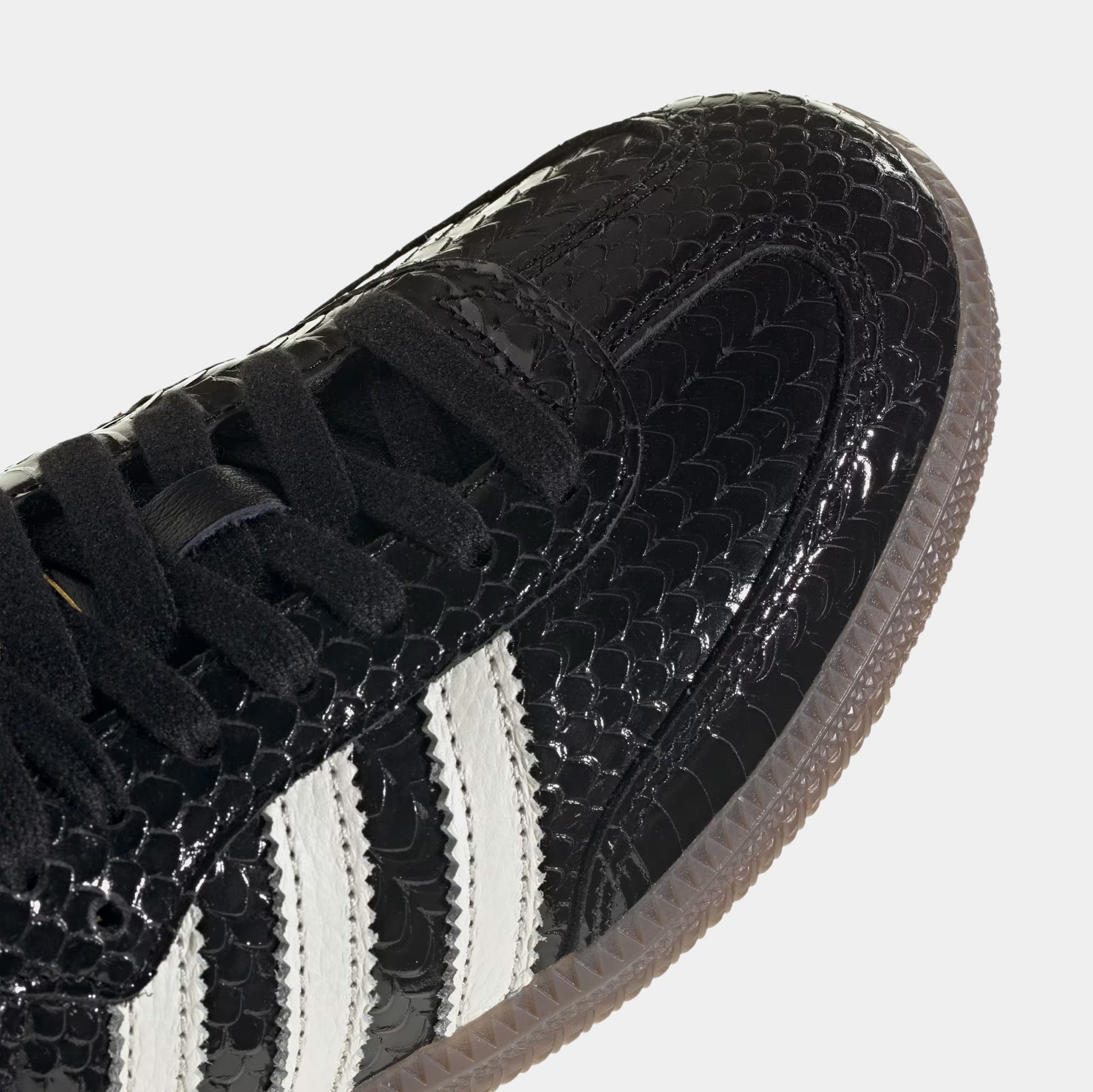 adidas Samba OG Croc Skin Womens Lifestyle Shoes Core Black Off White Gum  IH9015 – Shoe Palace