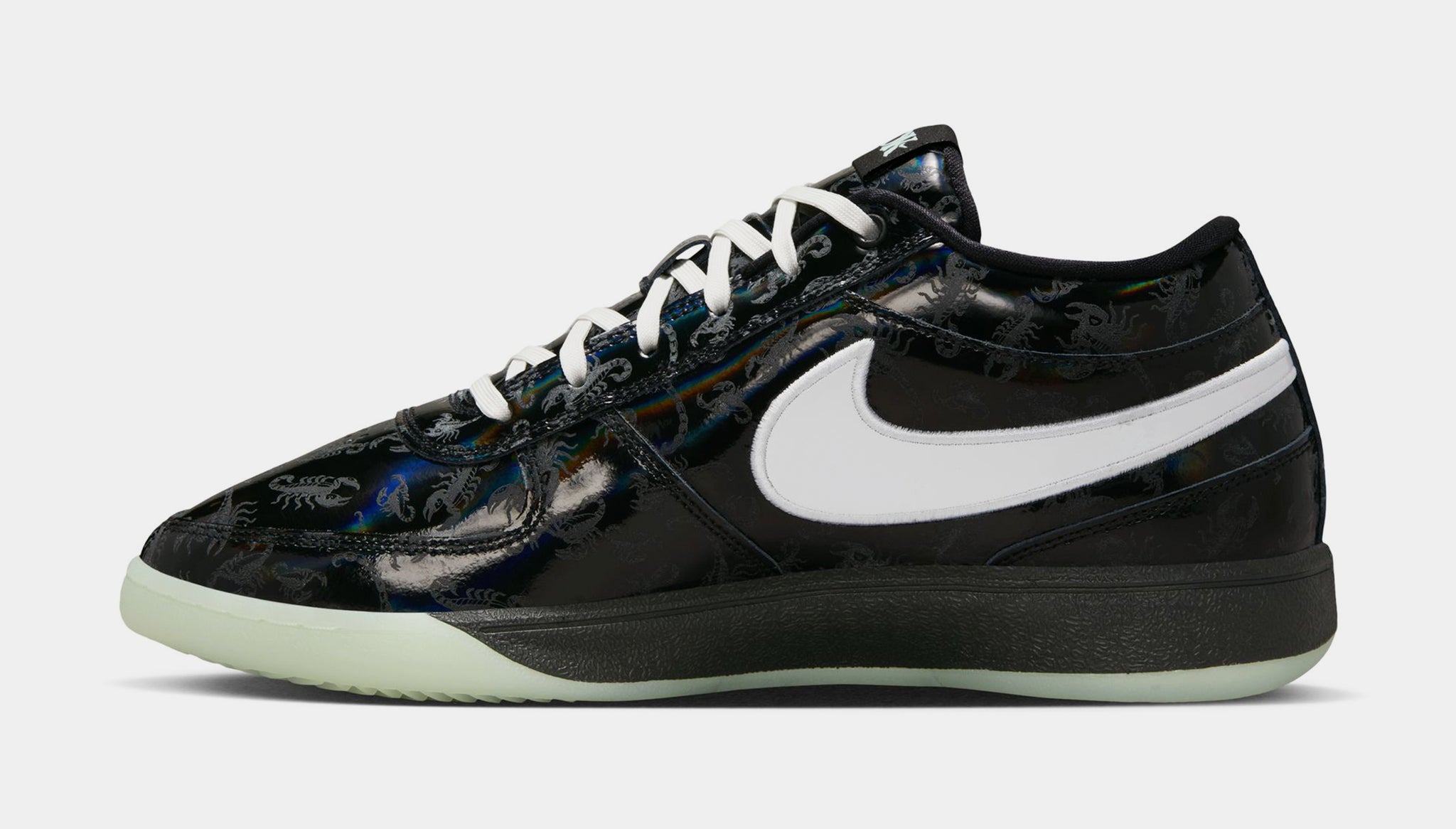Nike Book 1 Scorpion Mens Basketball Shoes Black Black White 