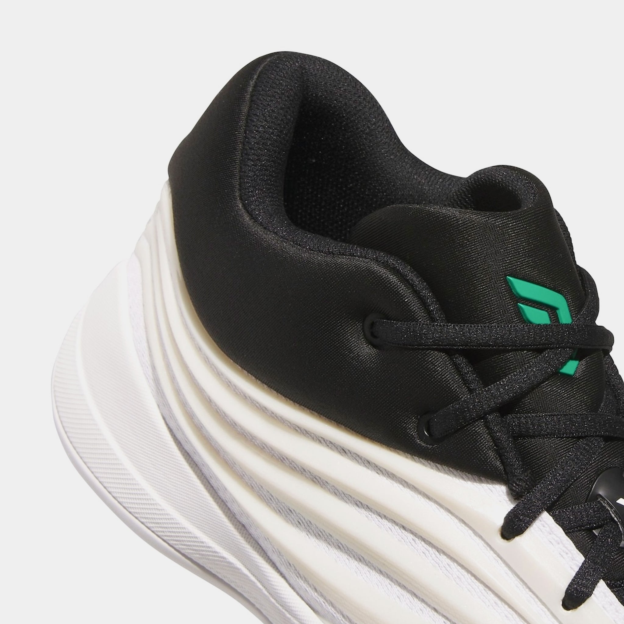 adidas Men's Dame x Basketball Shoes, Zero Metallic/Core Black/Court Green / 9