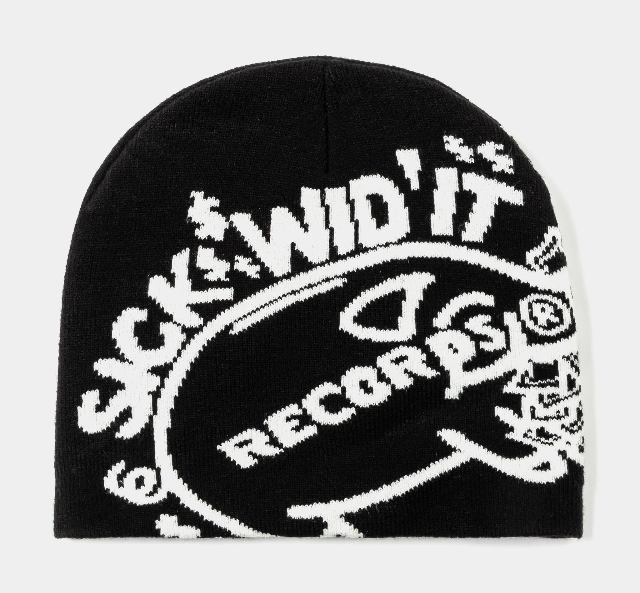 Shoe Palace SP x E-40 Sick Wid'It Beanie Mens Hat Black White