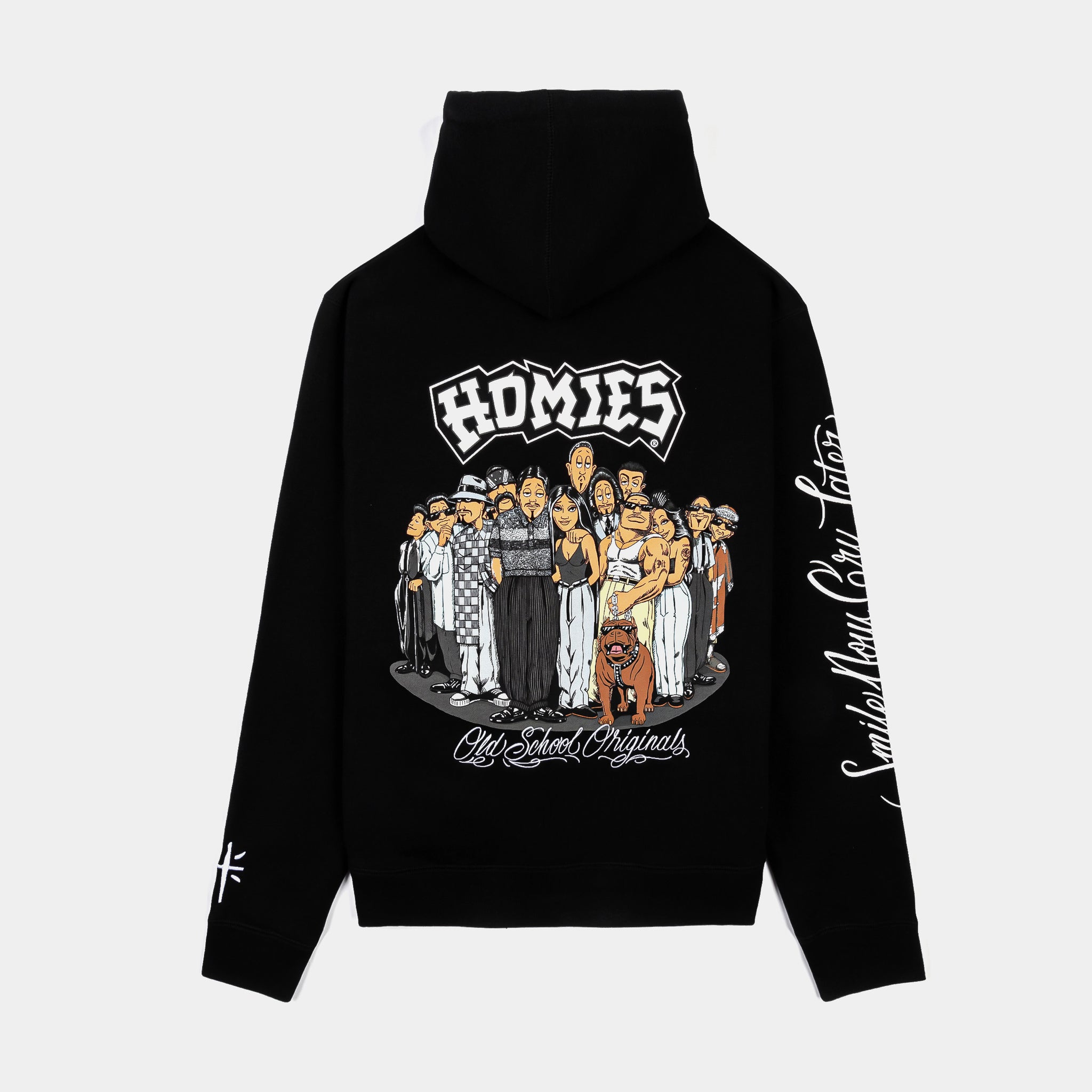 homies スウェット Shoe Palace SP x Homies Old Skool Fleece Pullover Mens Hoodie