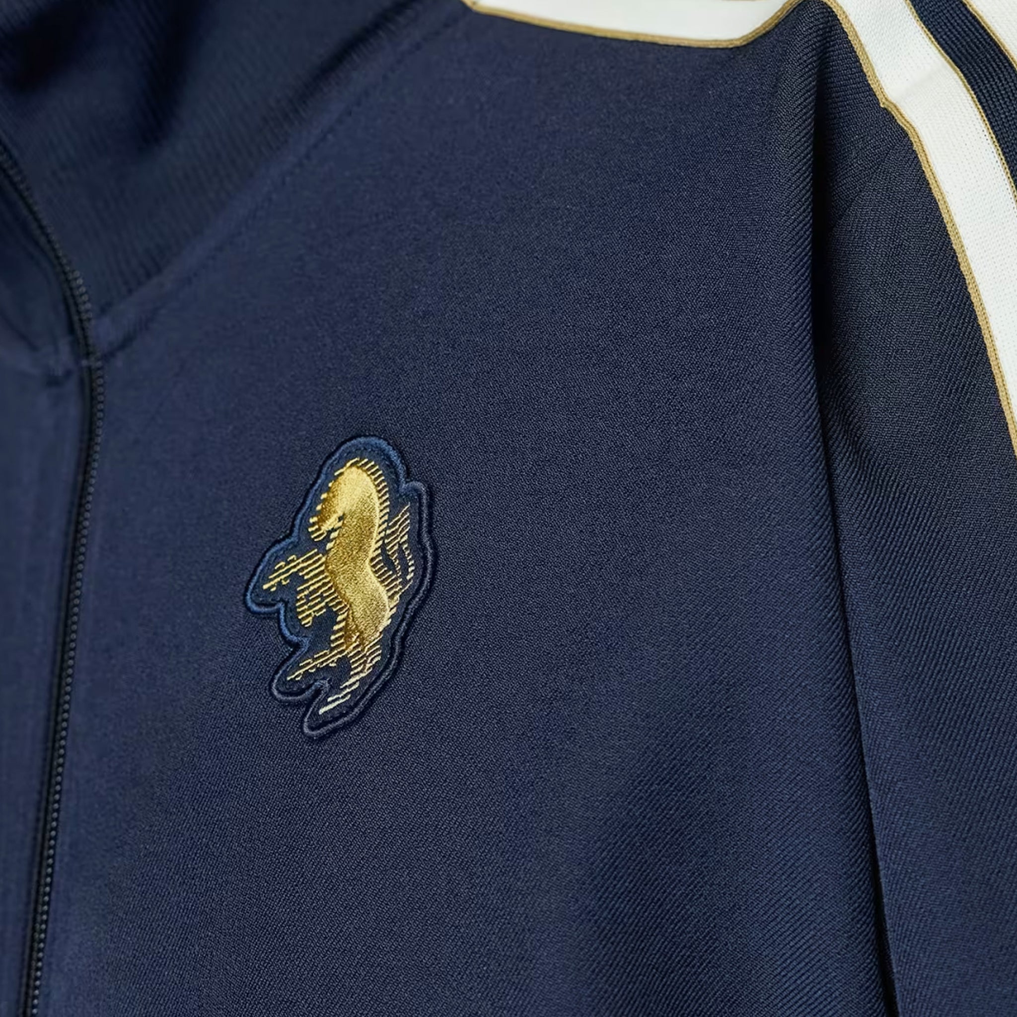 adidas Juventus Terrance Icons Track Mens Jacket Blue White JF0459