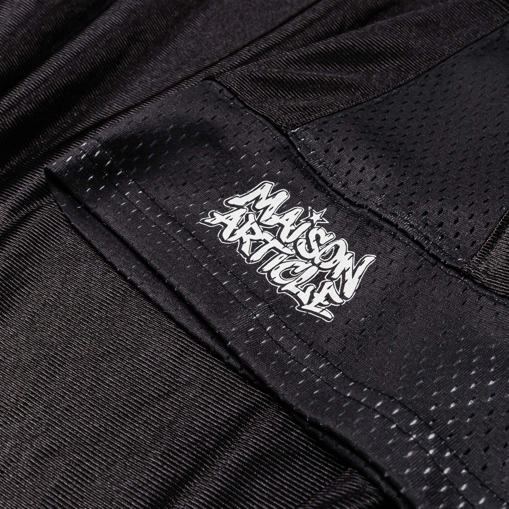 Maison Article Hawaii Exclusive Mesh Mens Jersey Black Orange