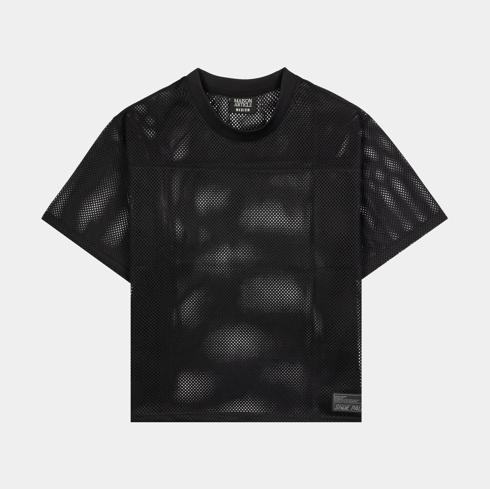 Maison Article Boxy Mesh Mens Jersey Black MAFJ06 – Shoe Palace
