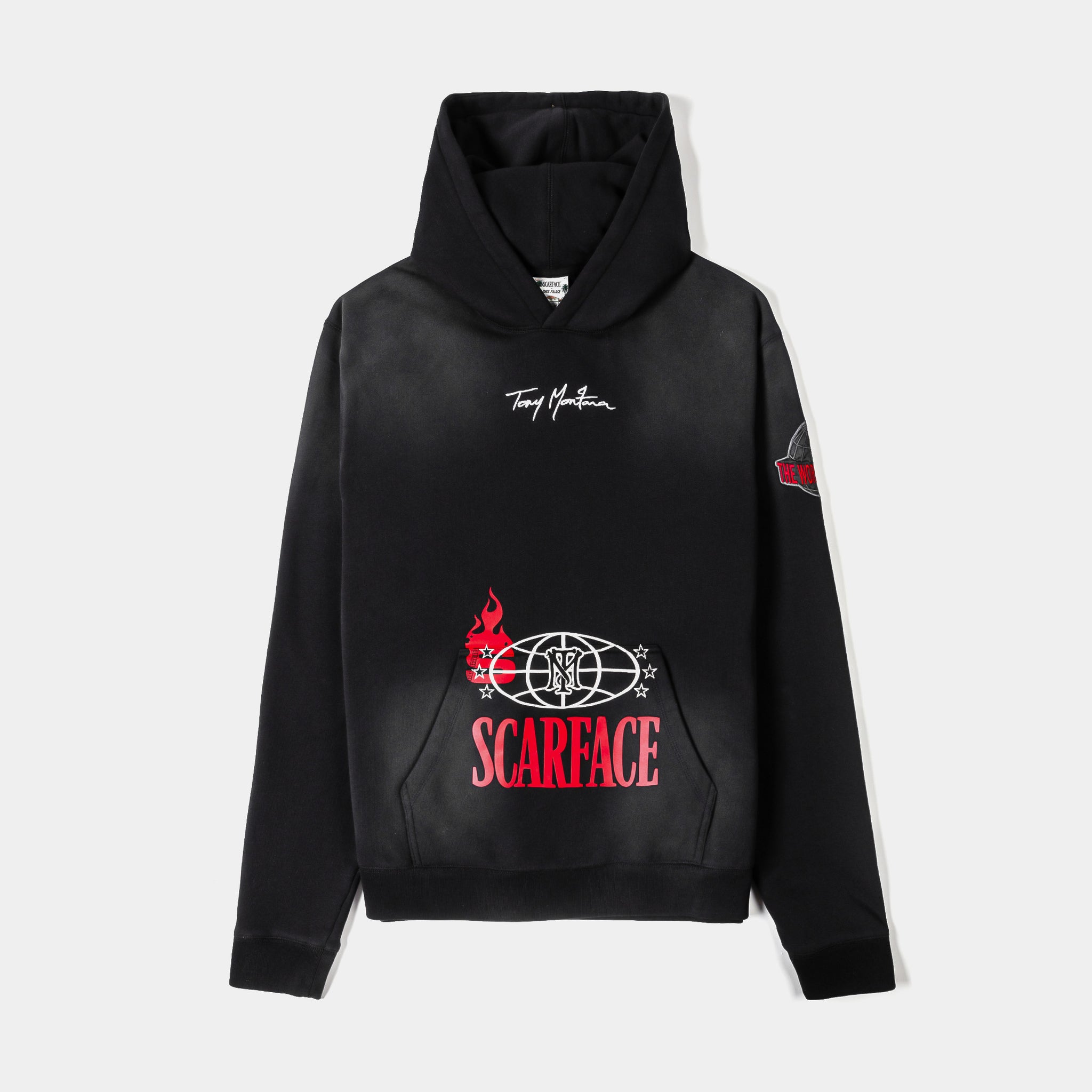Shoe Palace SP x Scarface Montana Washed Pullover Mens Hoodie
