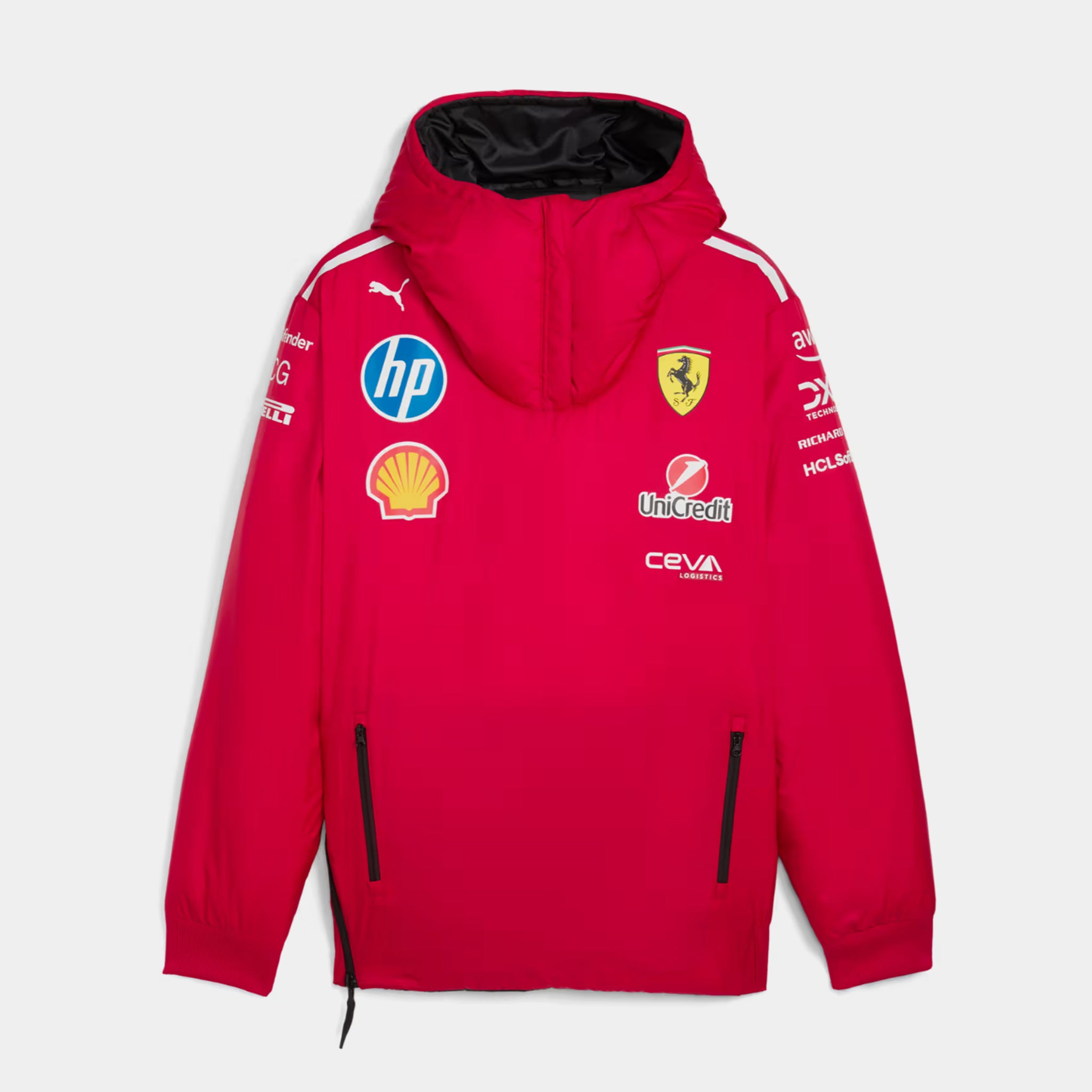 PUMA Scuderia Ferrari Team Motorsport Reversible Mens Jacket Dark 