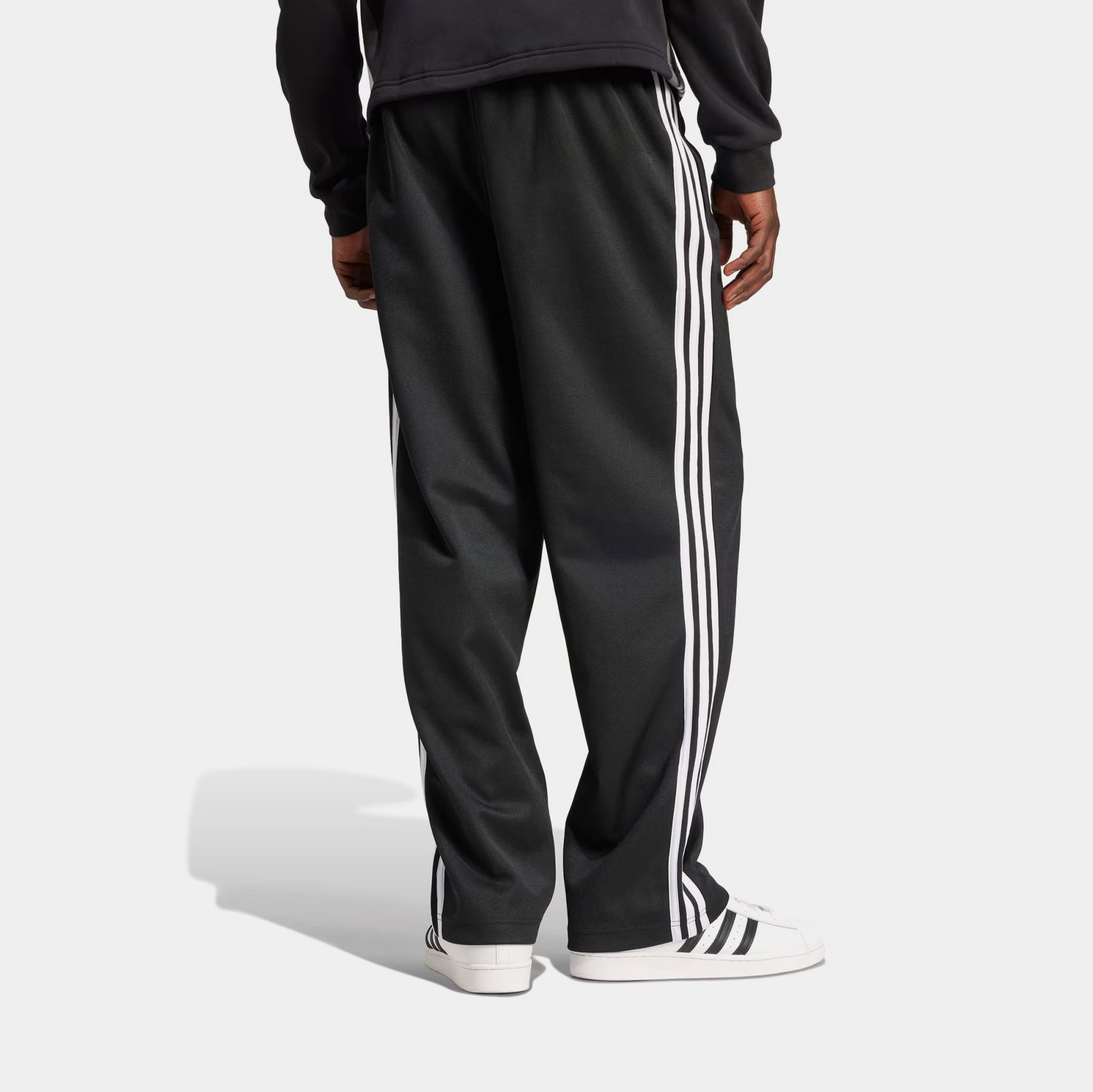 adidas アディダス 3ST BAGGY TP ロングパンツ IZ4801 adidas Adicolor Baggy Firebird Track Mens Pants Black IZ4801