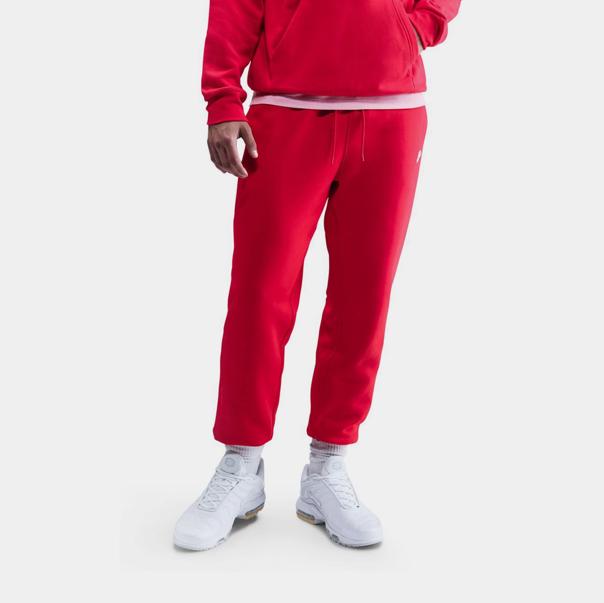 red nike mens joggers