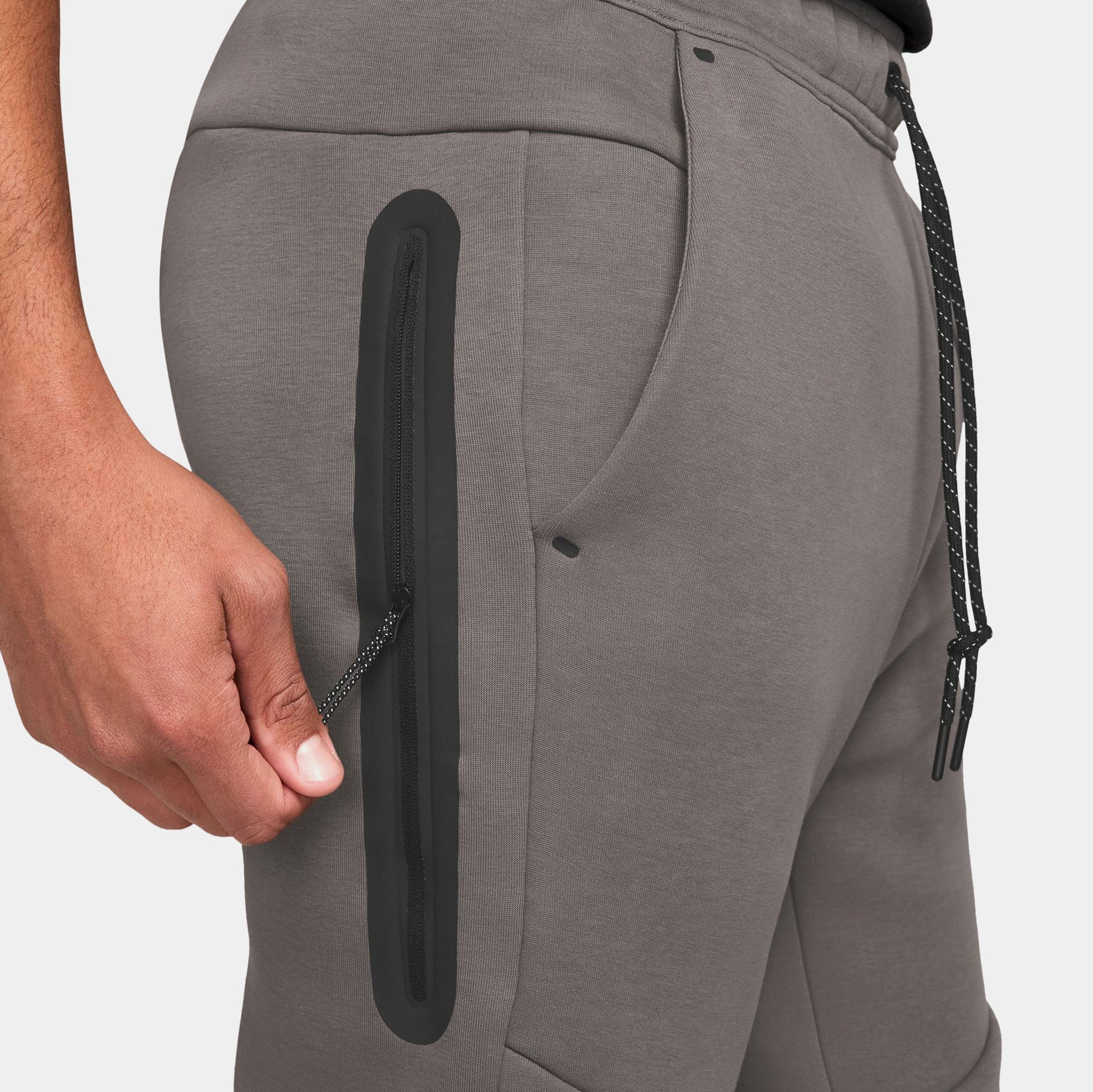 Nike Tech Fleece Jogger Mens Pants Dark Grey Heather Black HV0959 