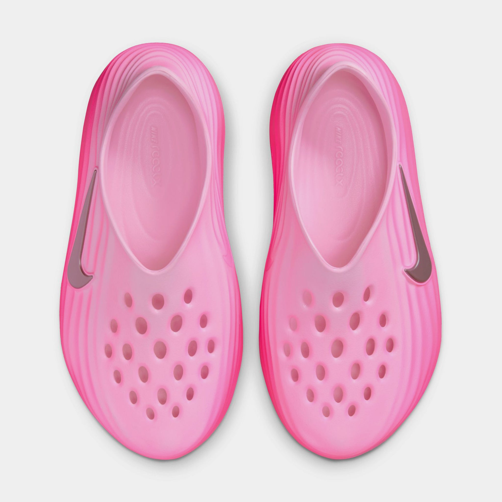 Nike ReactX Rejuven8 Grade School Sandals Pinksicle Pink Foam 