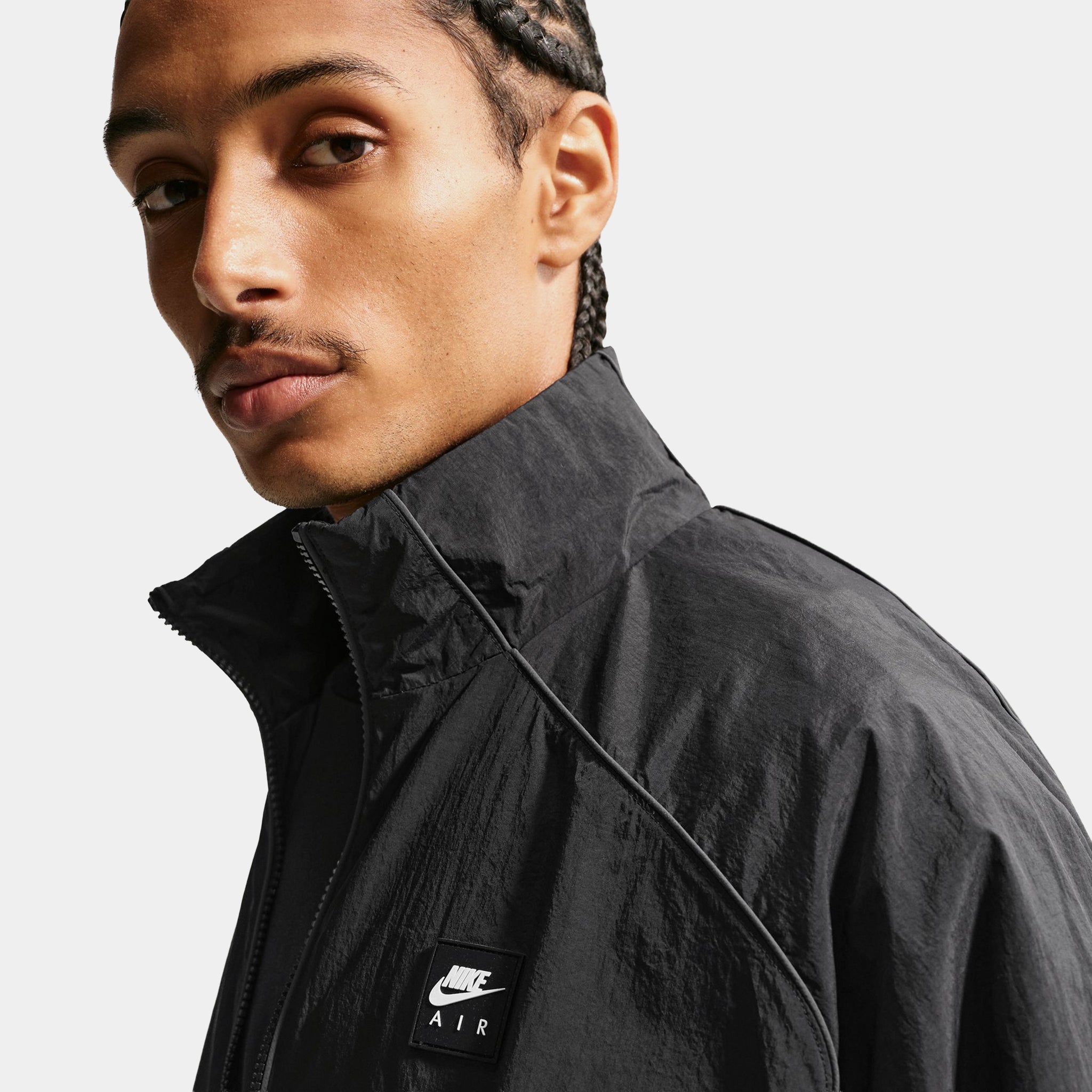 Nike Air Windrunner Track Mens Jacket Black IF1288-010 – Shoe Palace