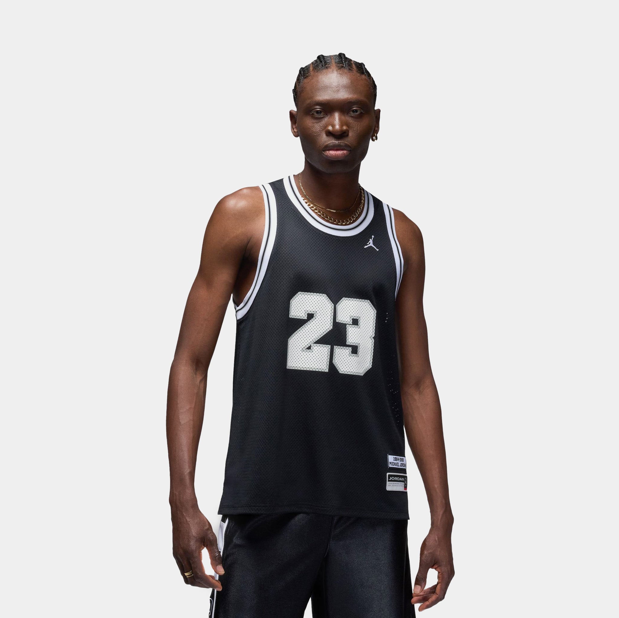 Jordan Summer Essentials Mens Jersey Black White HF9375-010 – Shoe