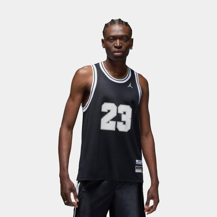 Jordan Essentials Summer 23 Mens Jersey Midnight Navy White HF9375