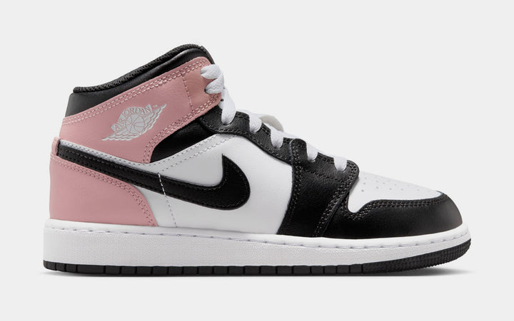 Jordan Air Jordan 1 Mid Preschool Lifestyle Shoes White Black Rust