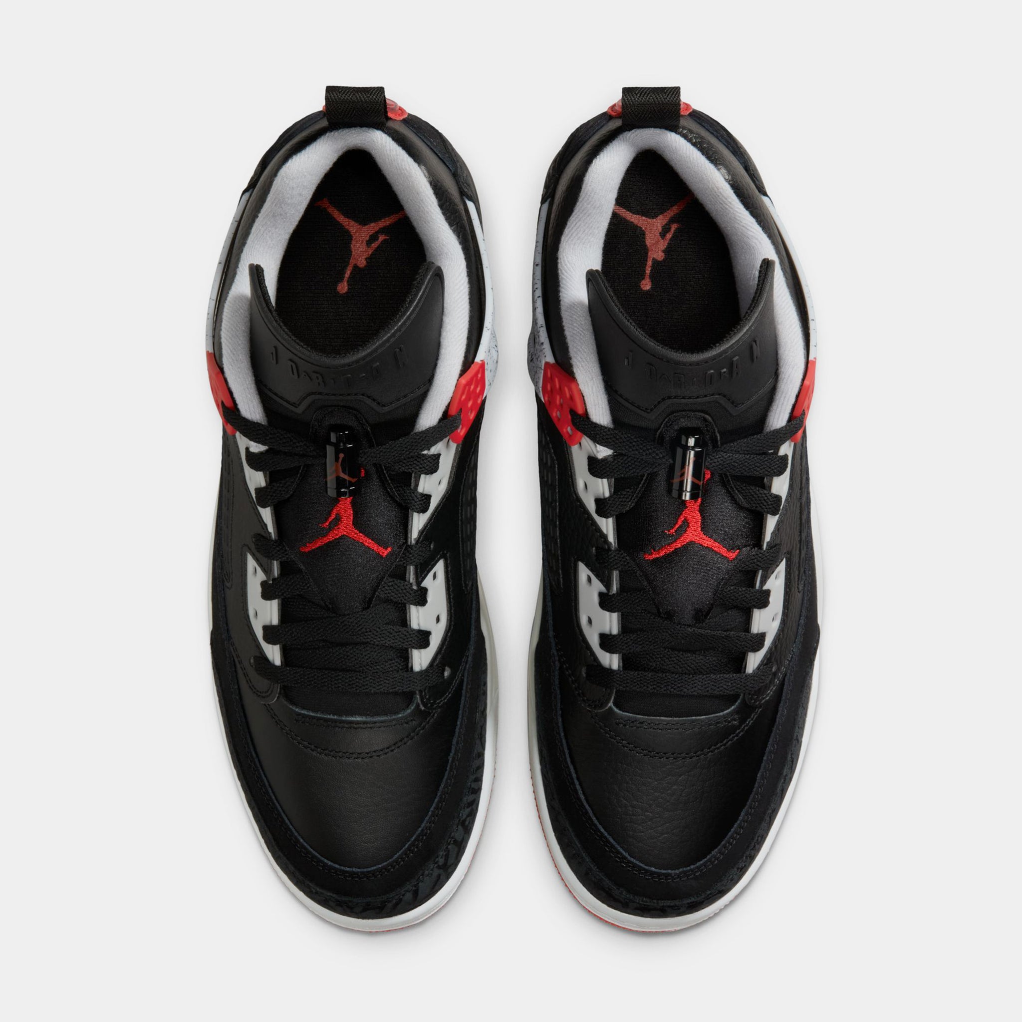 Jordan Spizike Low Mens Basketball Shoes Black Gym Red Wolf Grey