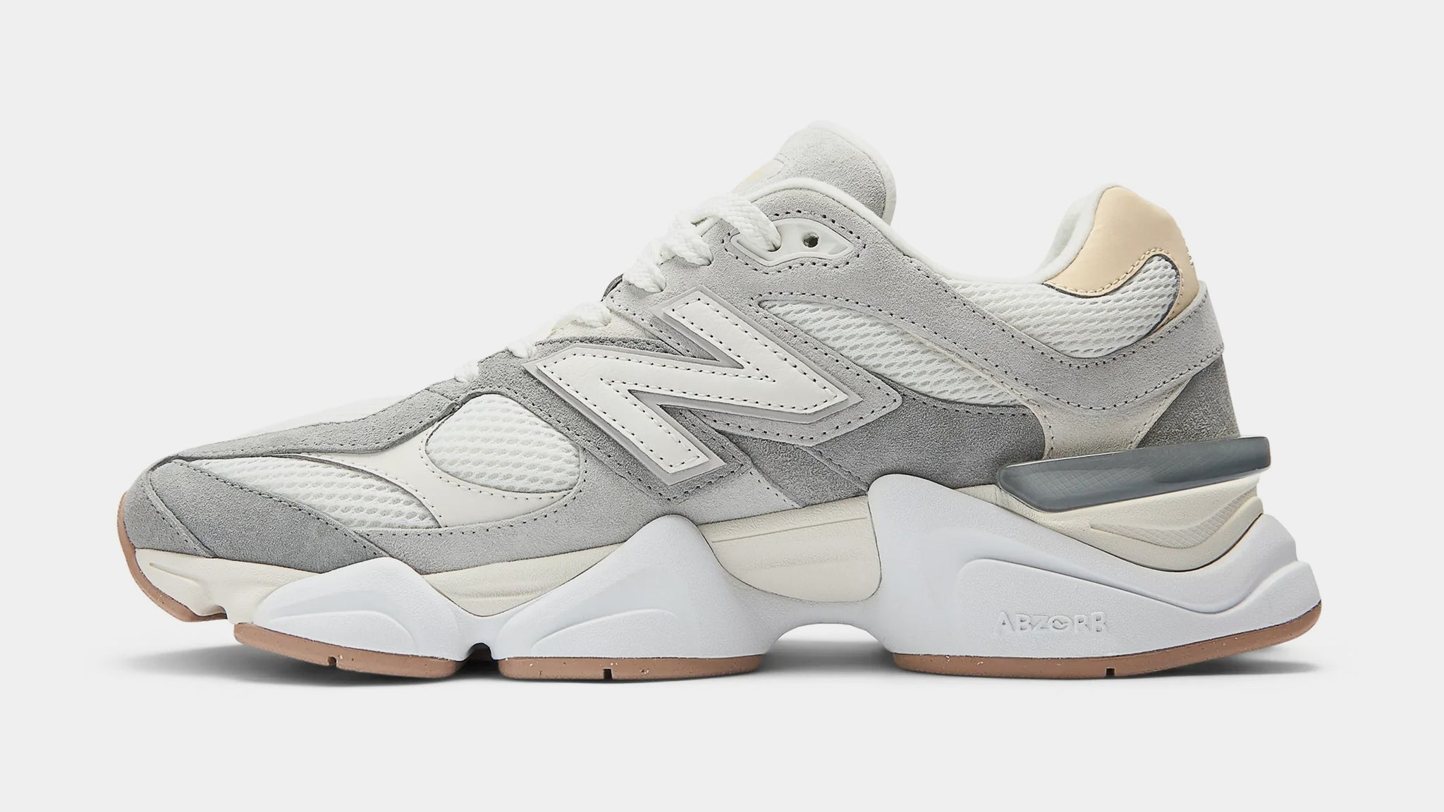 New Balance 9060 Mens Lifestyle Shoes Grey Beige U9060AUB – Shoe 