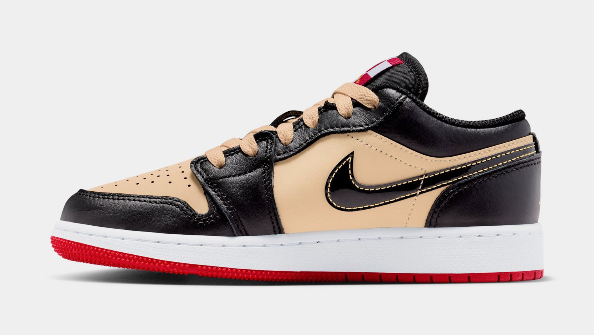 Jordan Air Jordan 1 Low SE Pizza Grade School Lifestyle Shoes