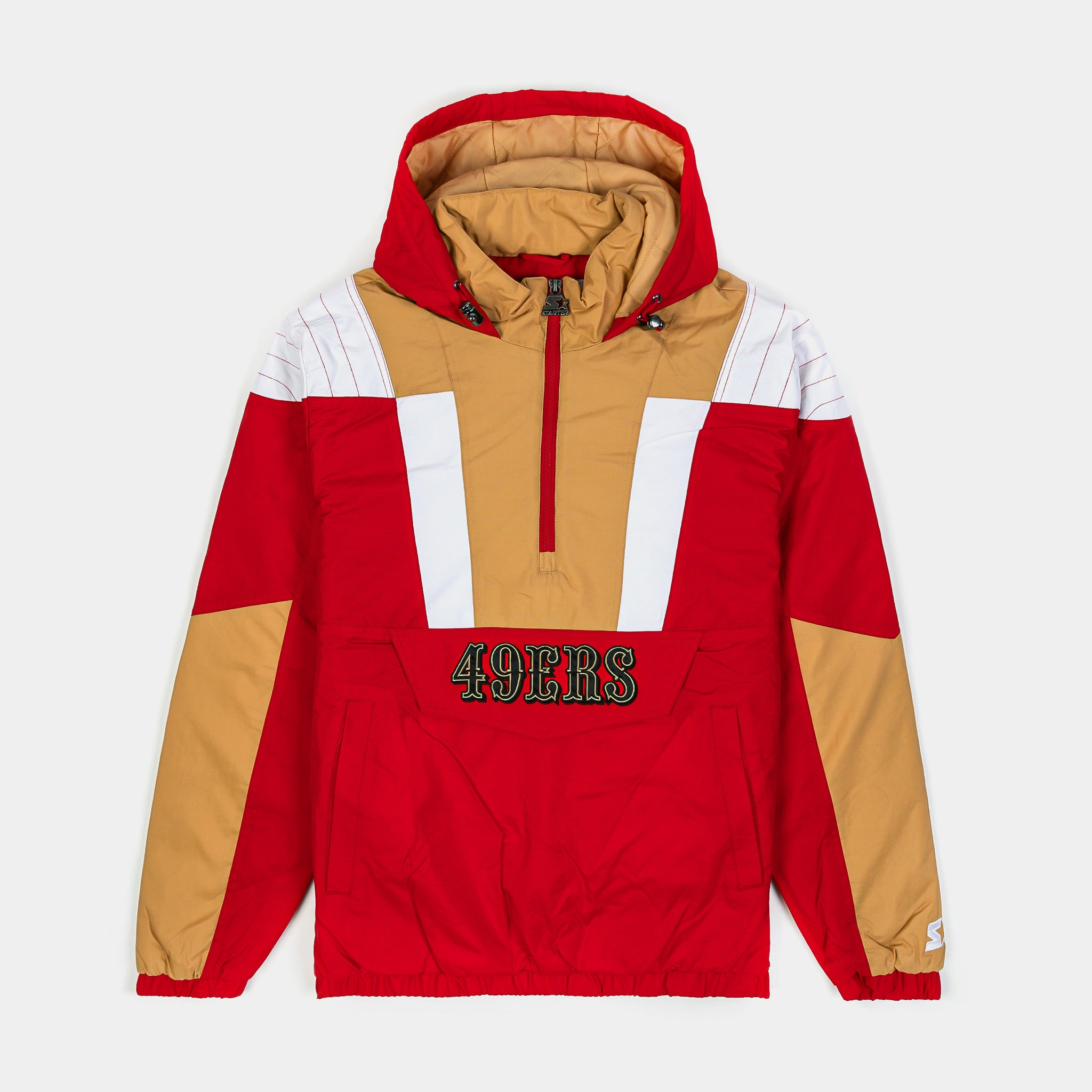 49ers starter hoodie jacket