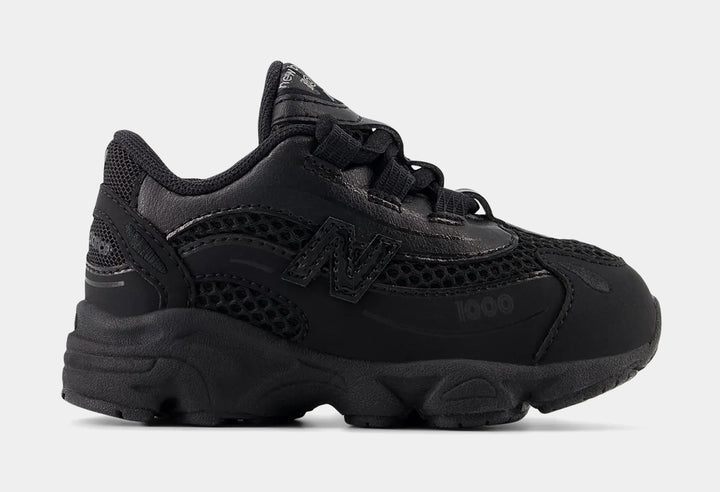 New Balance 1000 Grade School Running Shoes Black Black GC1000BK