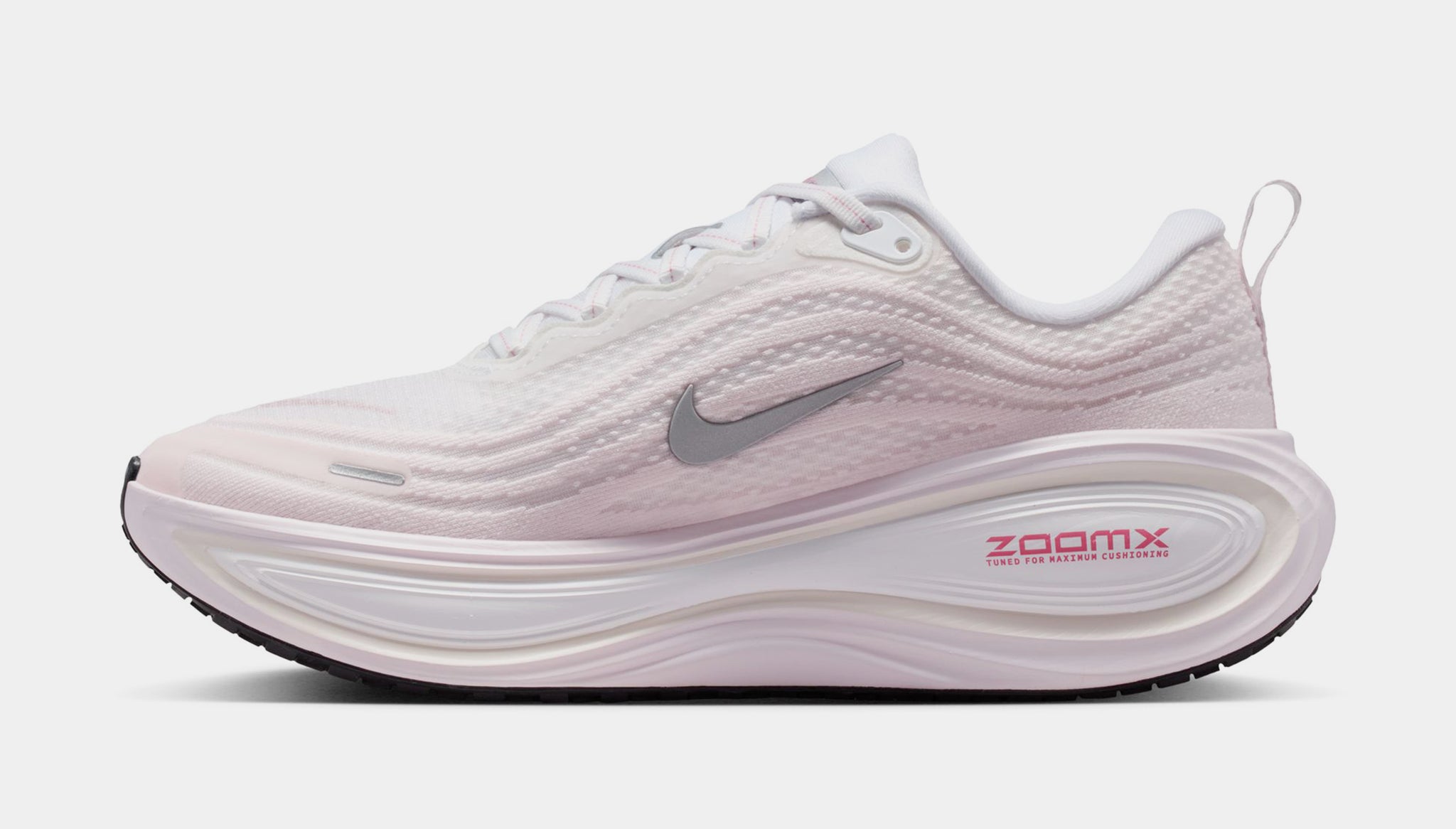Nike Vomero Plus Womens Running Shoes White Peony Pearl Pink