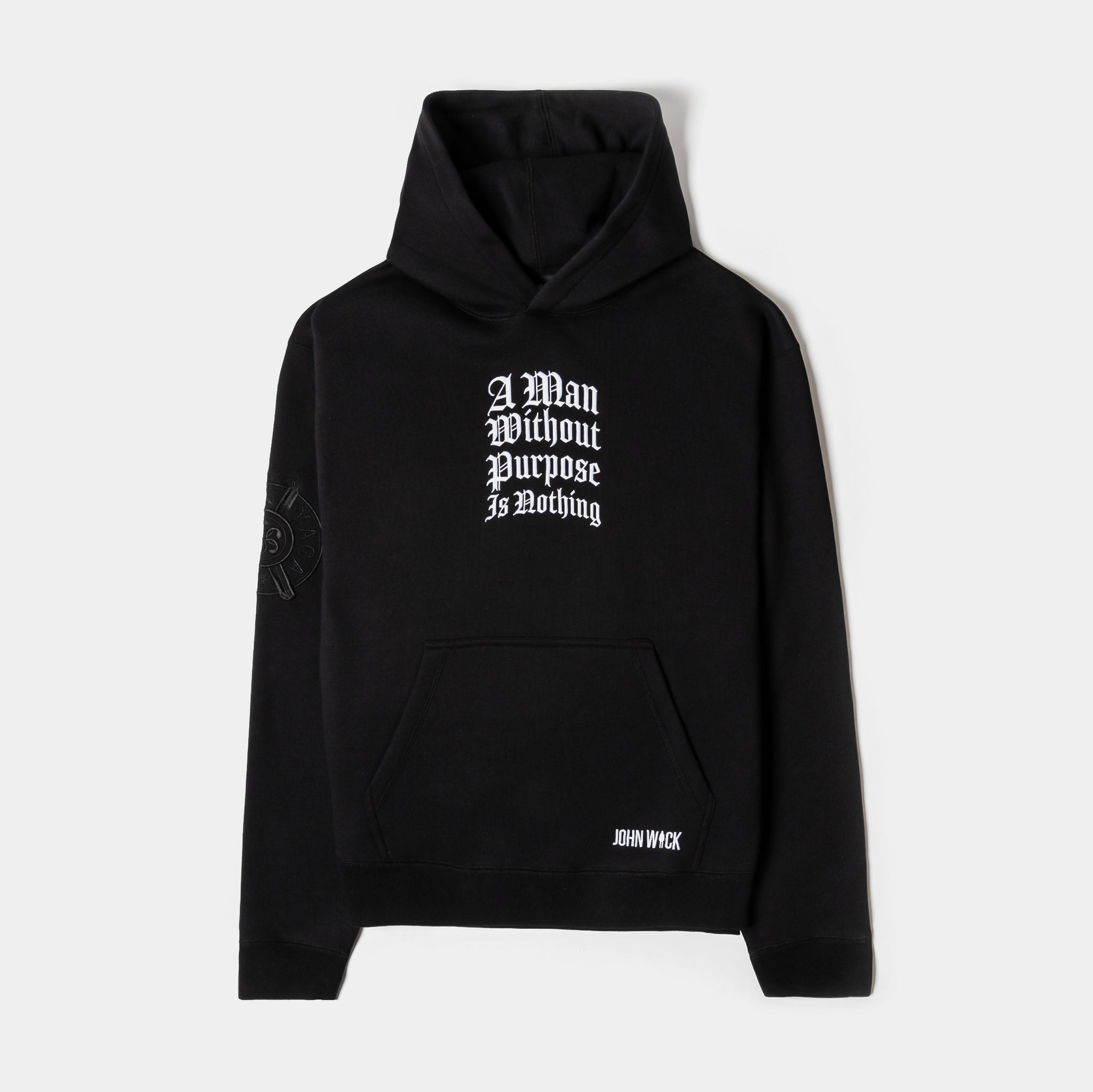 Shoe Palace SP x John Wick Purpose Pullover Mens Hoodie Black Grey