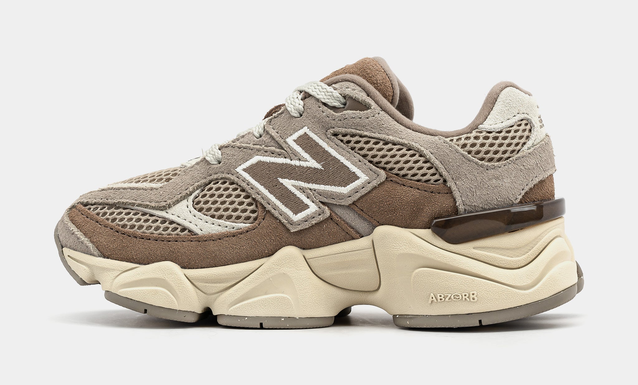 Gc9060ex New Balance 9060 Preschool Running Shoes Mushroom Arid Stone PC9060EX ...