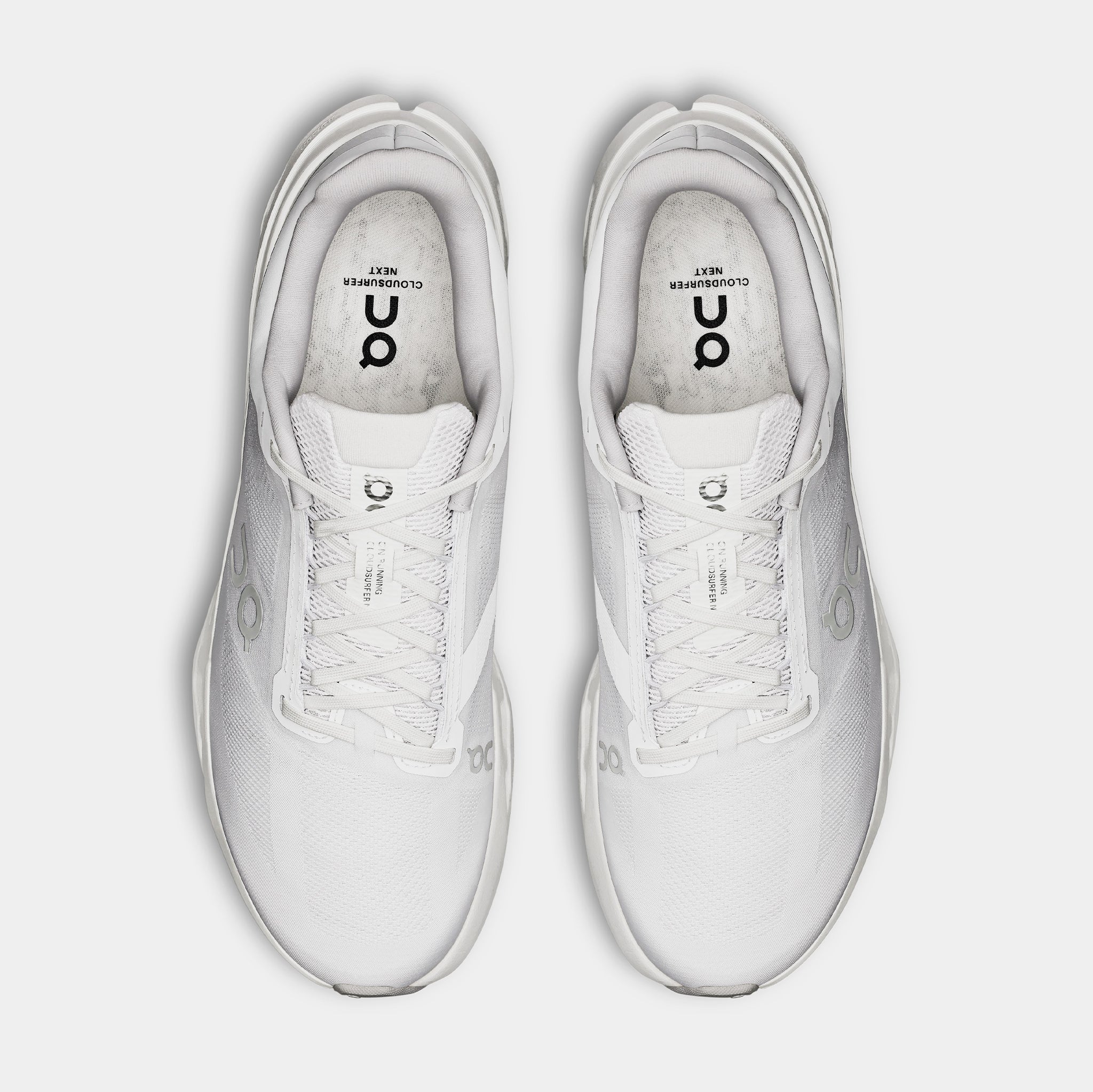 On Cloudsurfer Next Mens Running Shoes Glacier White  display picture 1